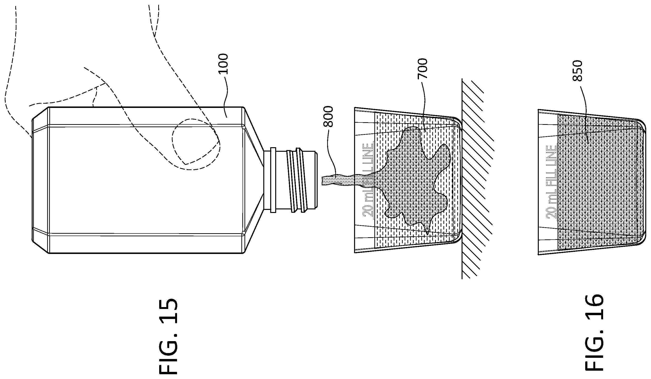 Patent US12448182 Figure 11 – Packaging for liquids to be dispensed
