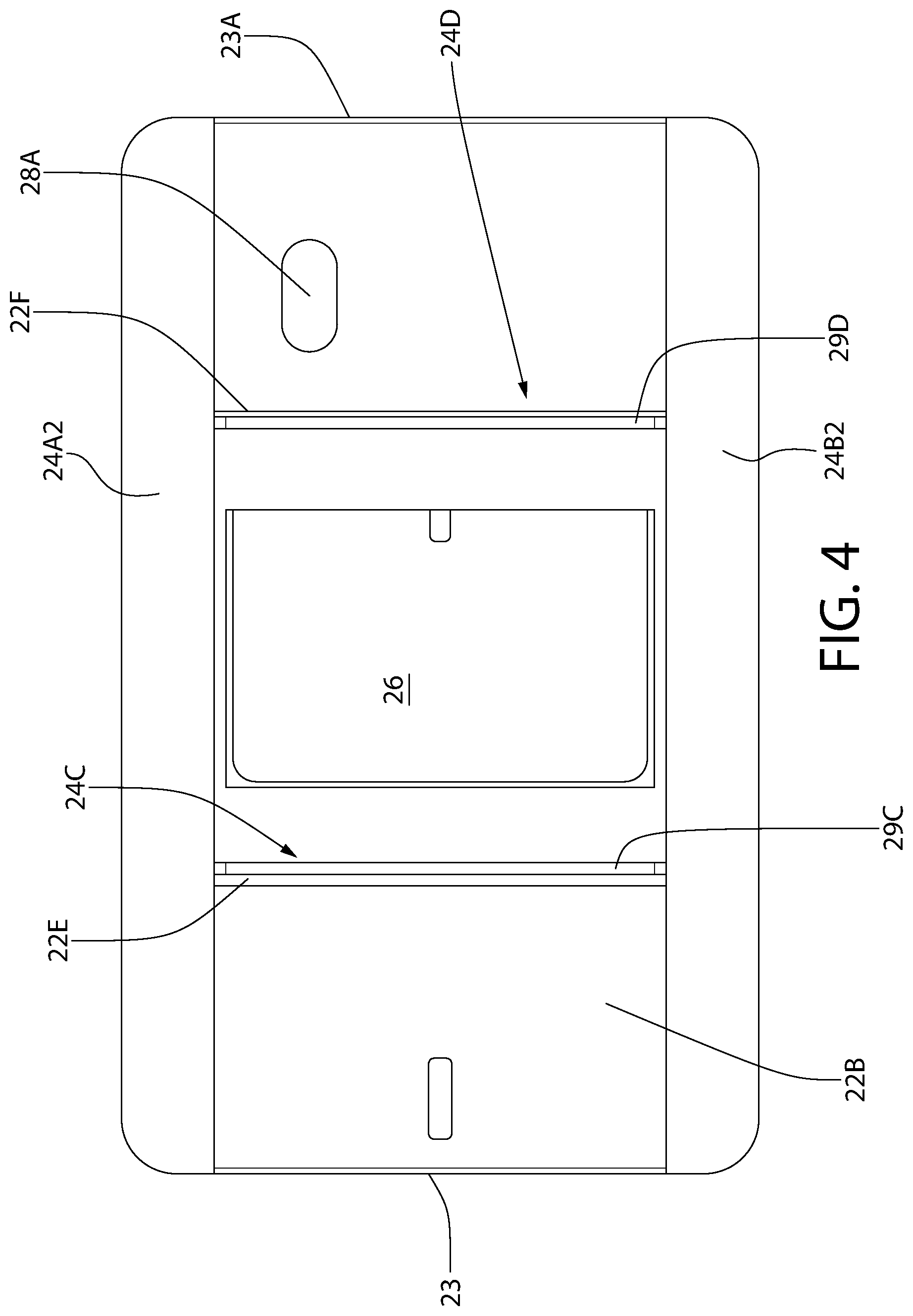 Patent US12448185 Figure 7 – Plastic meter lid and frame assembly for an in-ground meter box
