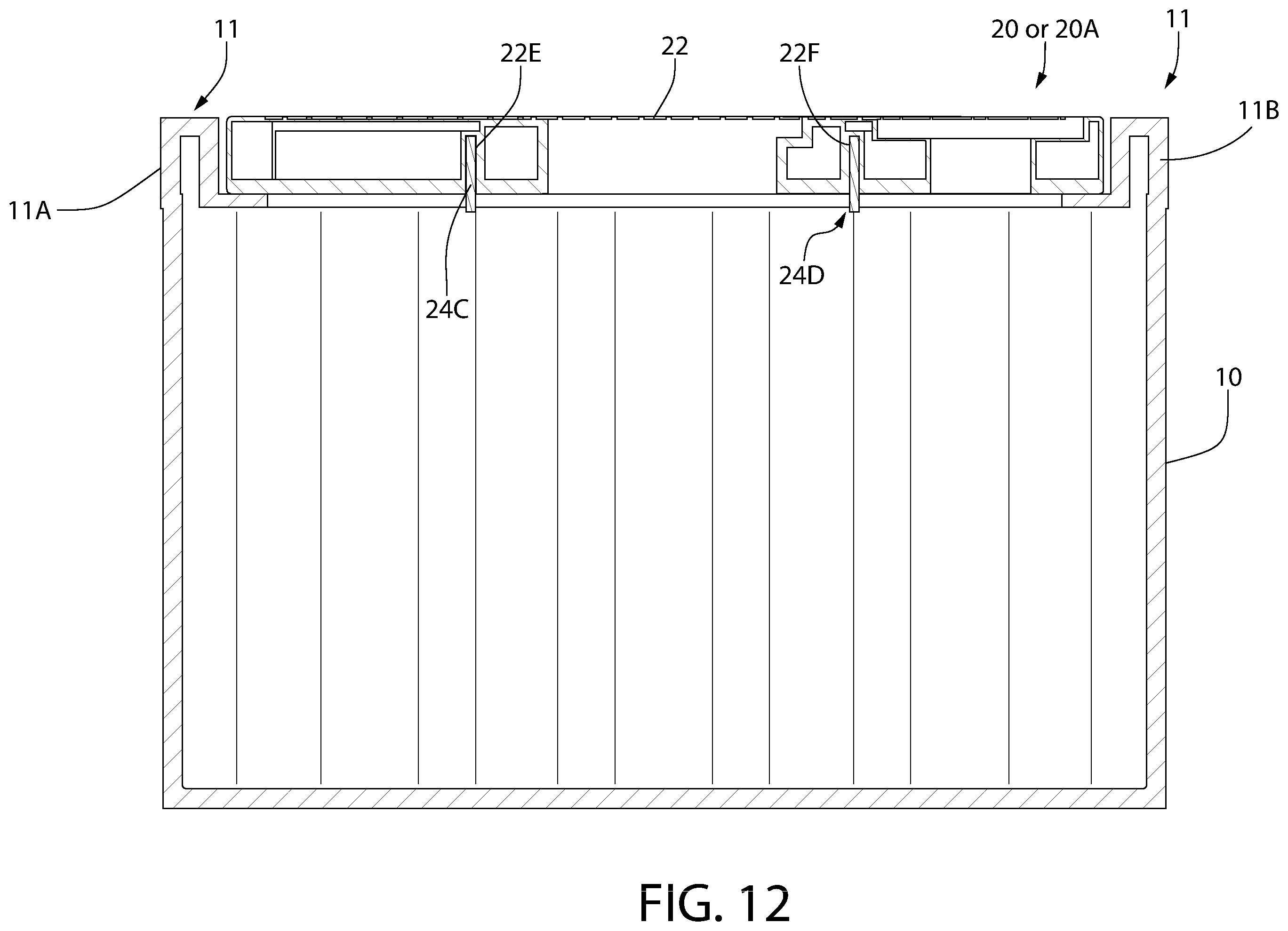 Patent US12448185 Figure 15 – Plastic meter lid and frame assembly for an in-ground meter box