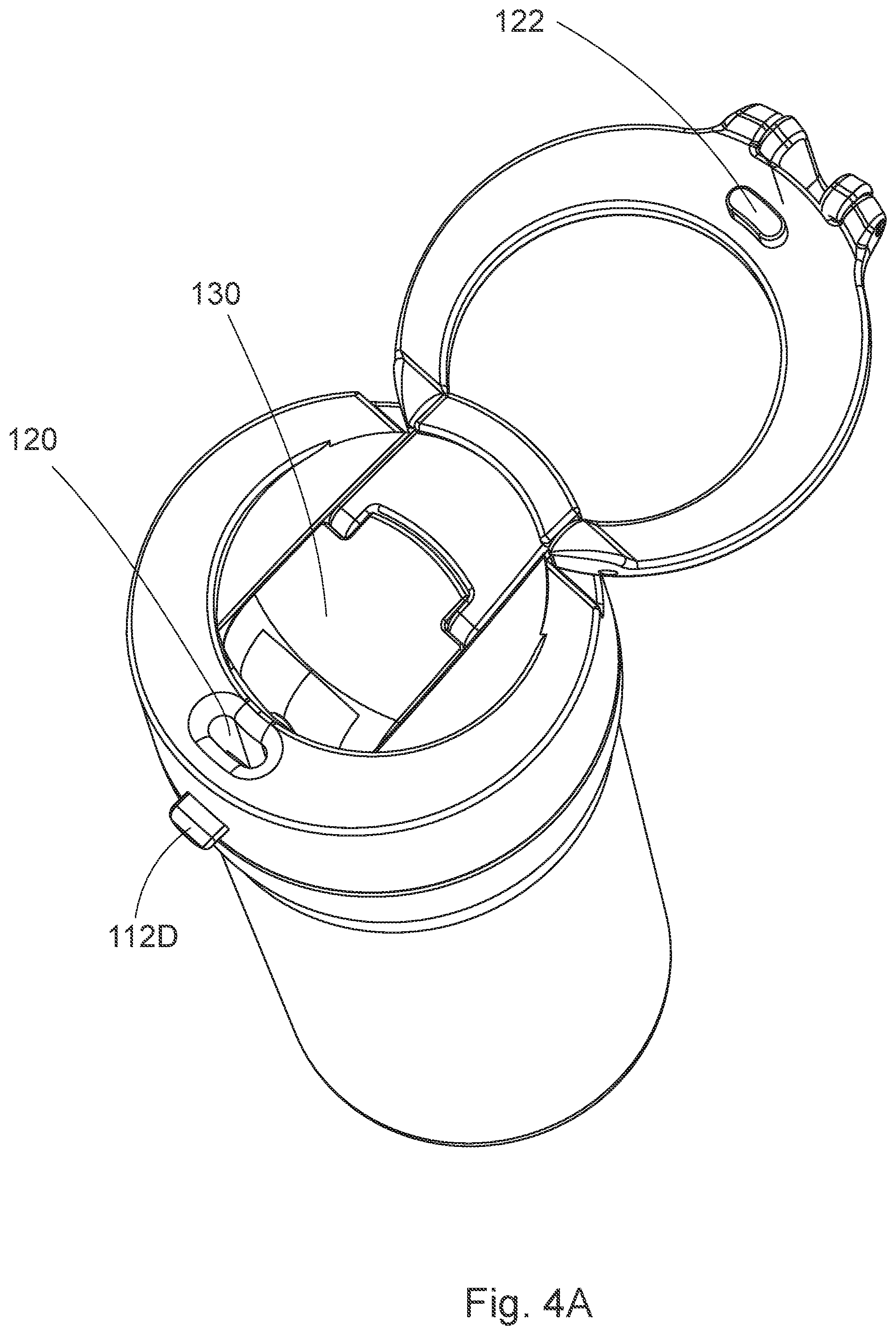 Patent US12448186 Figure 7 – Lid assembly with selectable drinking openings