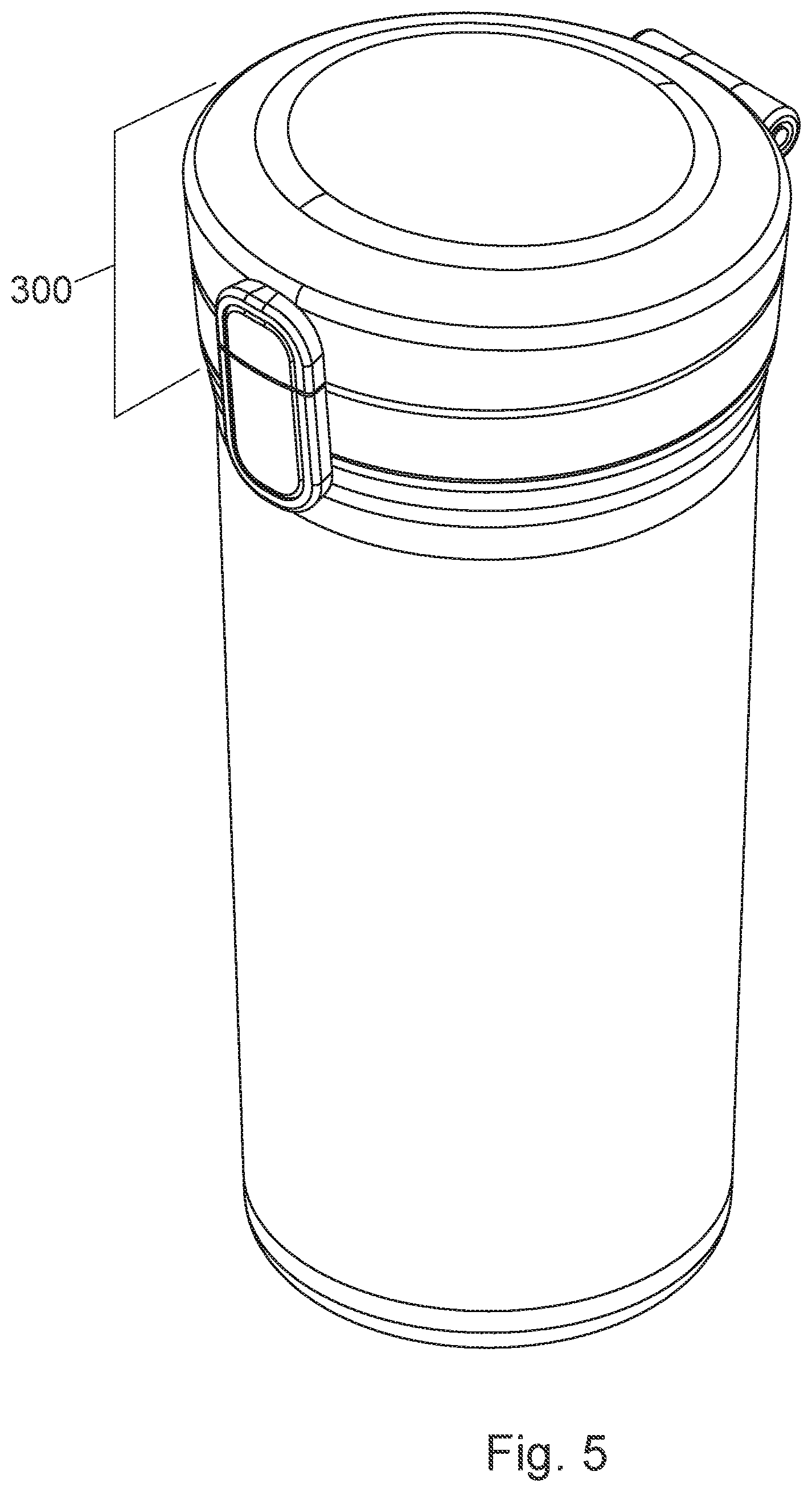 Patent US12448186 Figure 9 – Lid assembly with selectable drinking openings