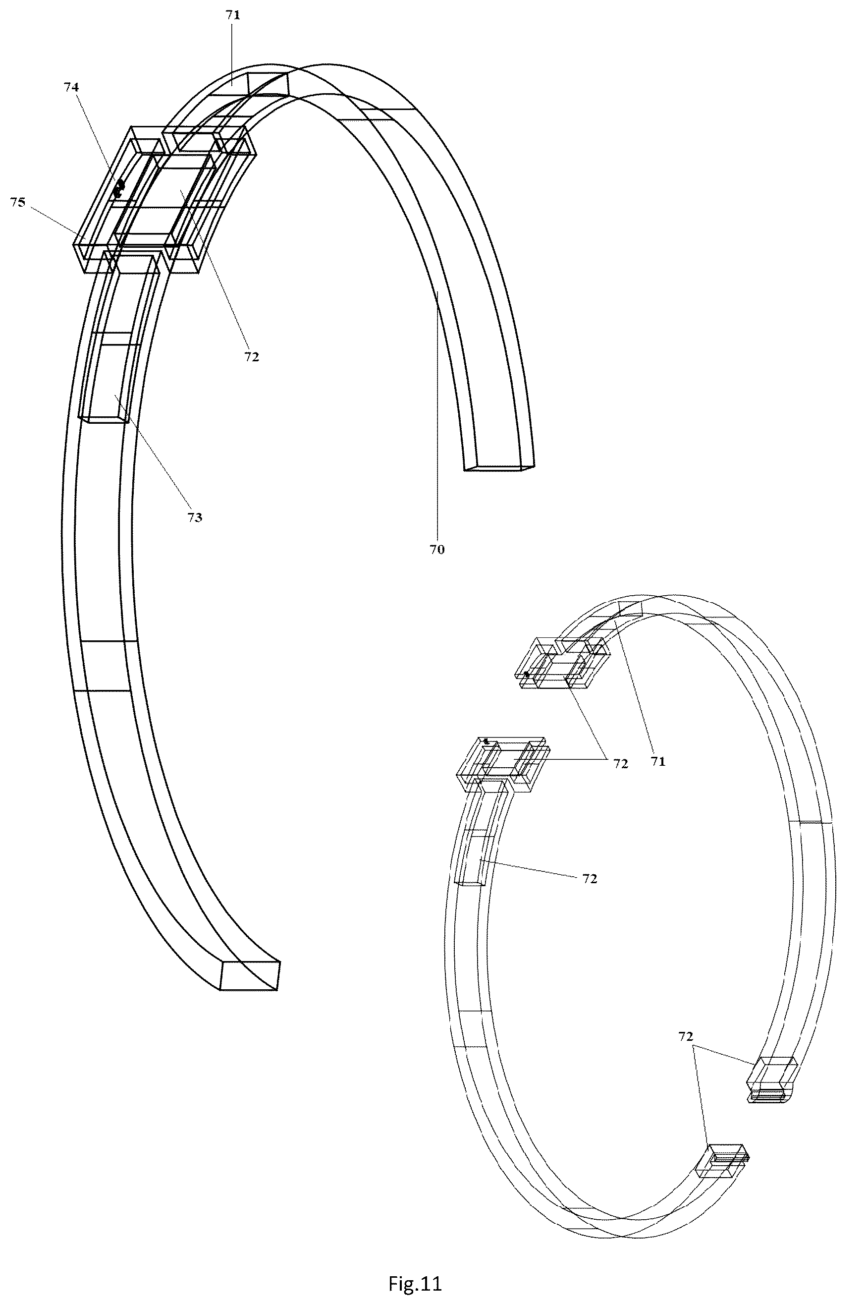 Patent US12448187 Figure 11 – Customizable food service containers with trackable and E-commerce functionality