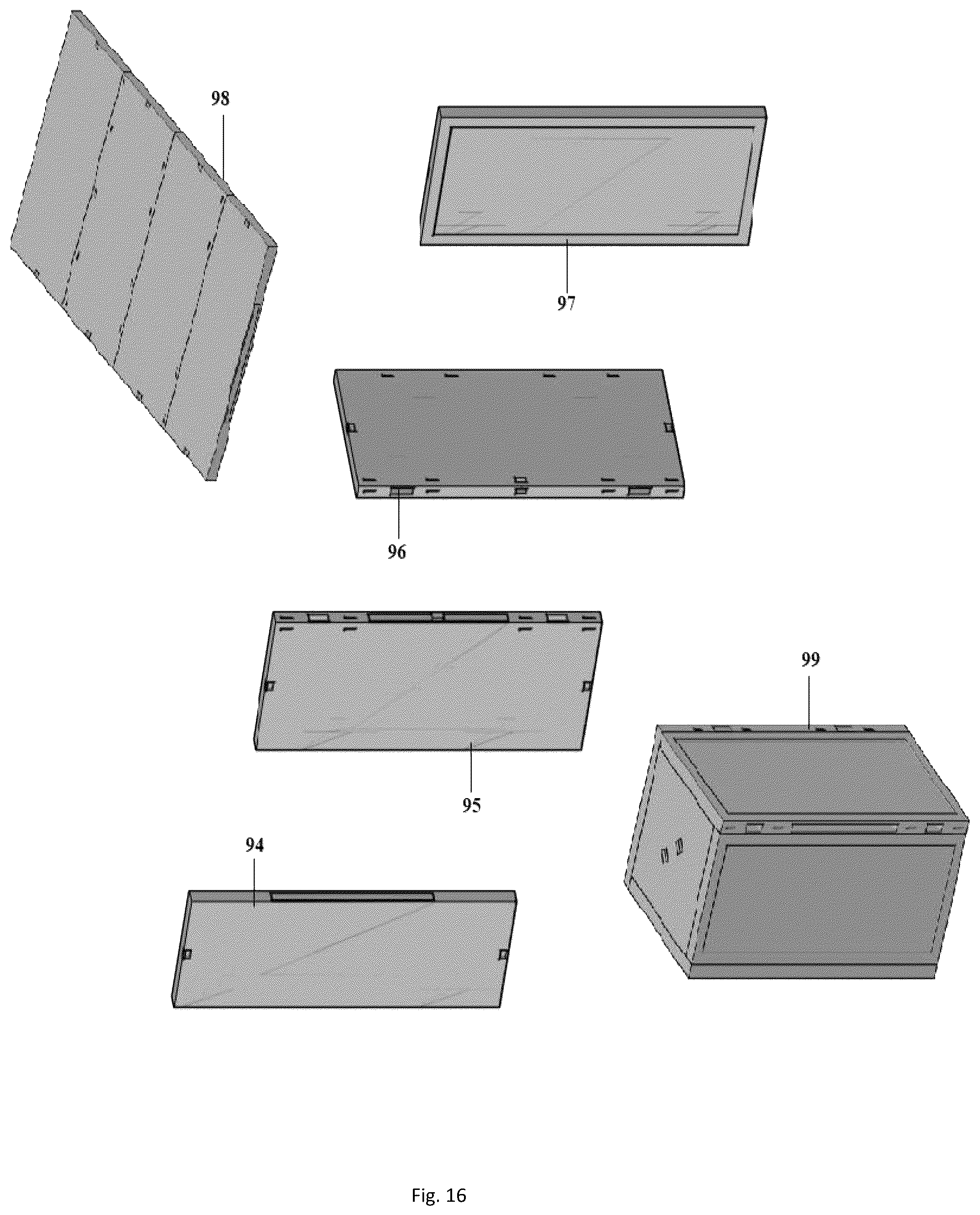 Patent US12448187 Figure 16 – Customizable food service containers with trackable and E-commerce functionality