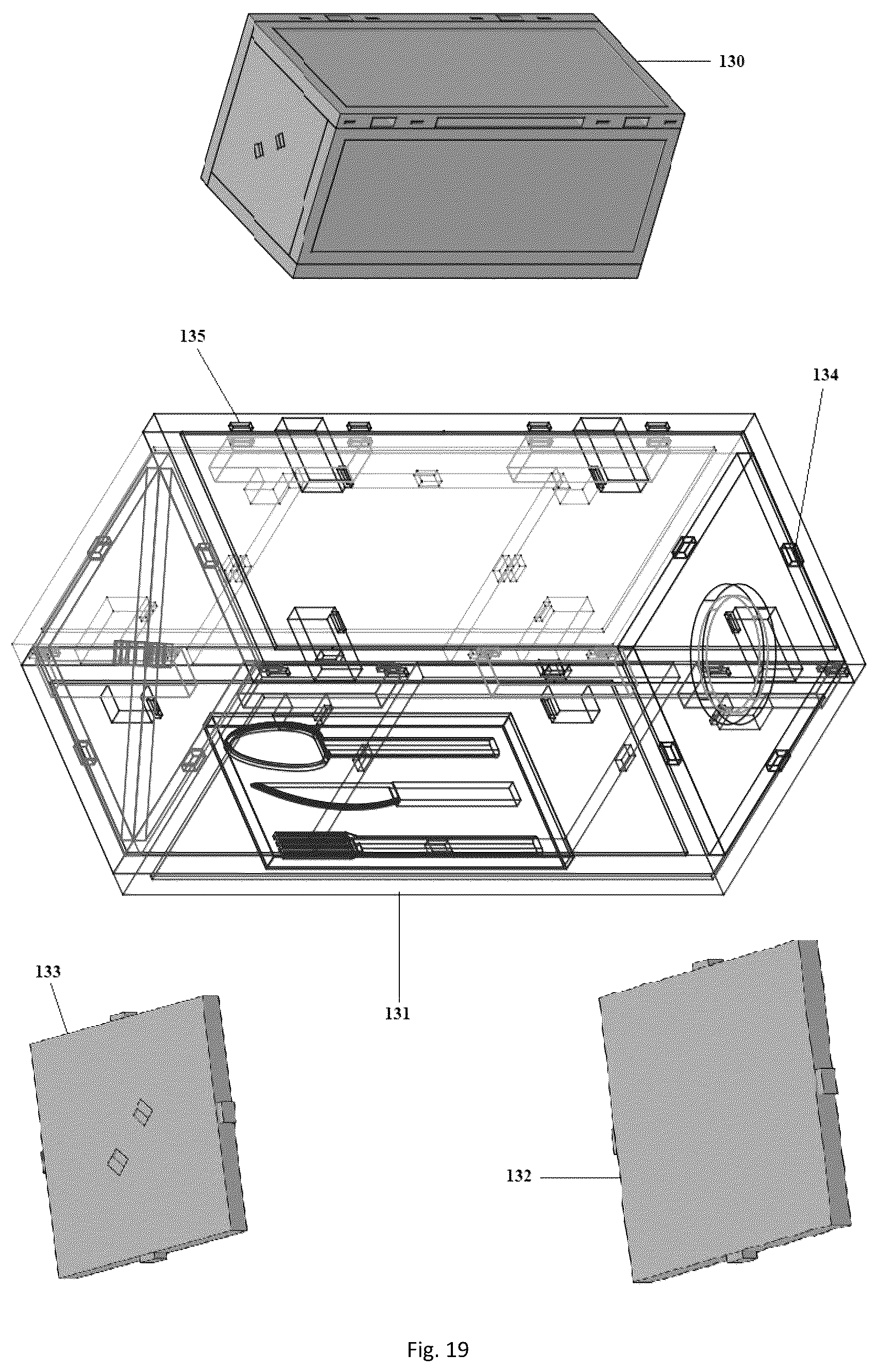 Patent US12448187 Figure 19 – Customizable food service containers with trackable and E-commerce functionality