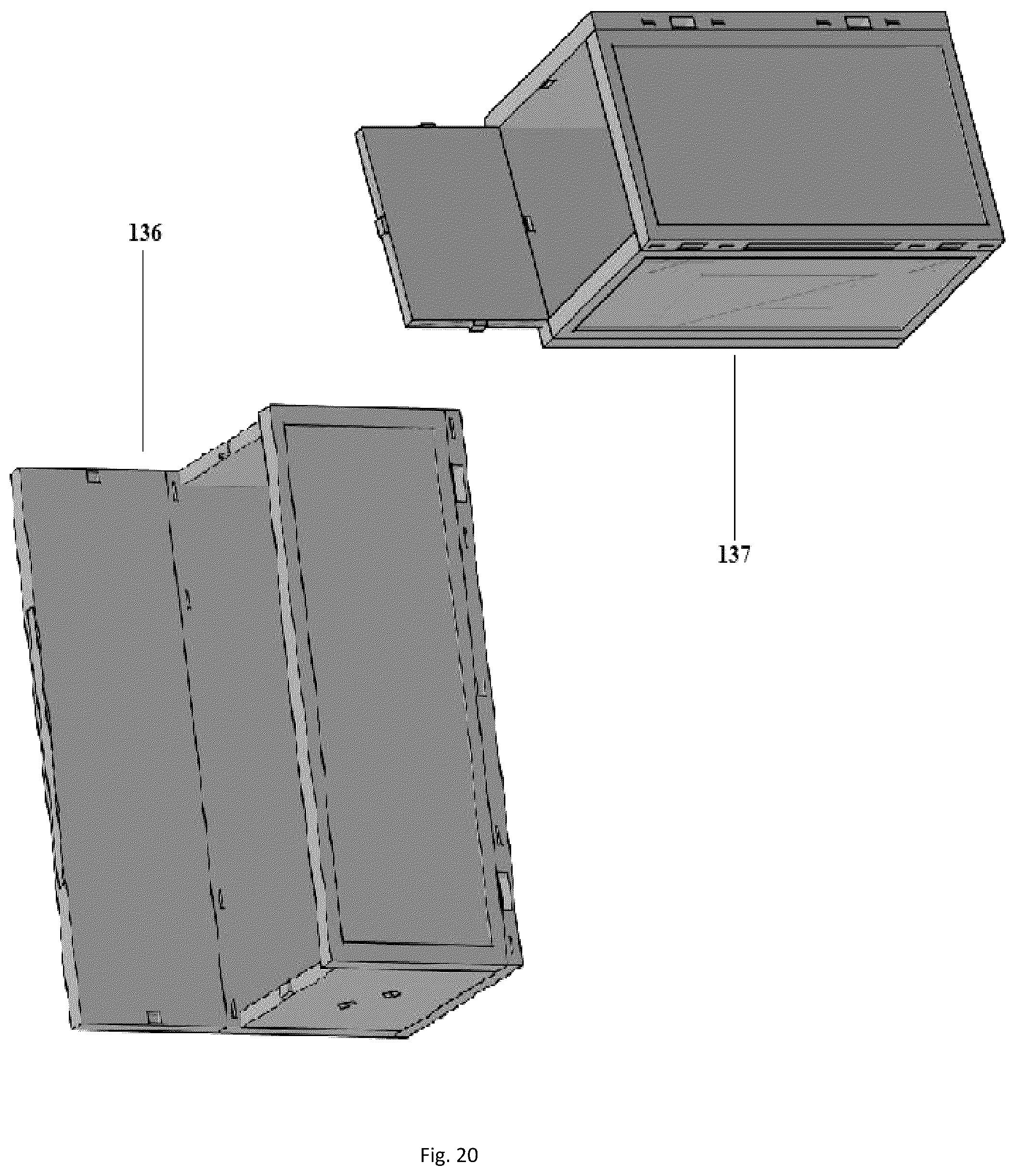 Patent US12448187 Figure 20 – Customizable food service containers with trackable and E-commerce functionality