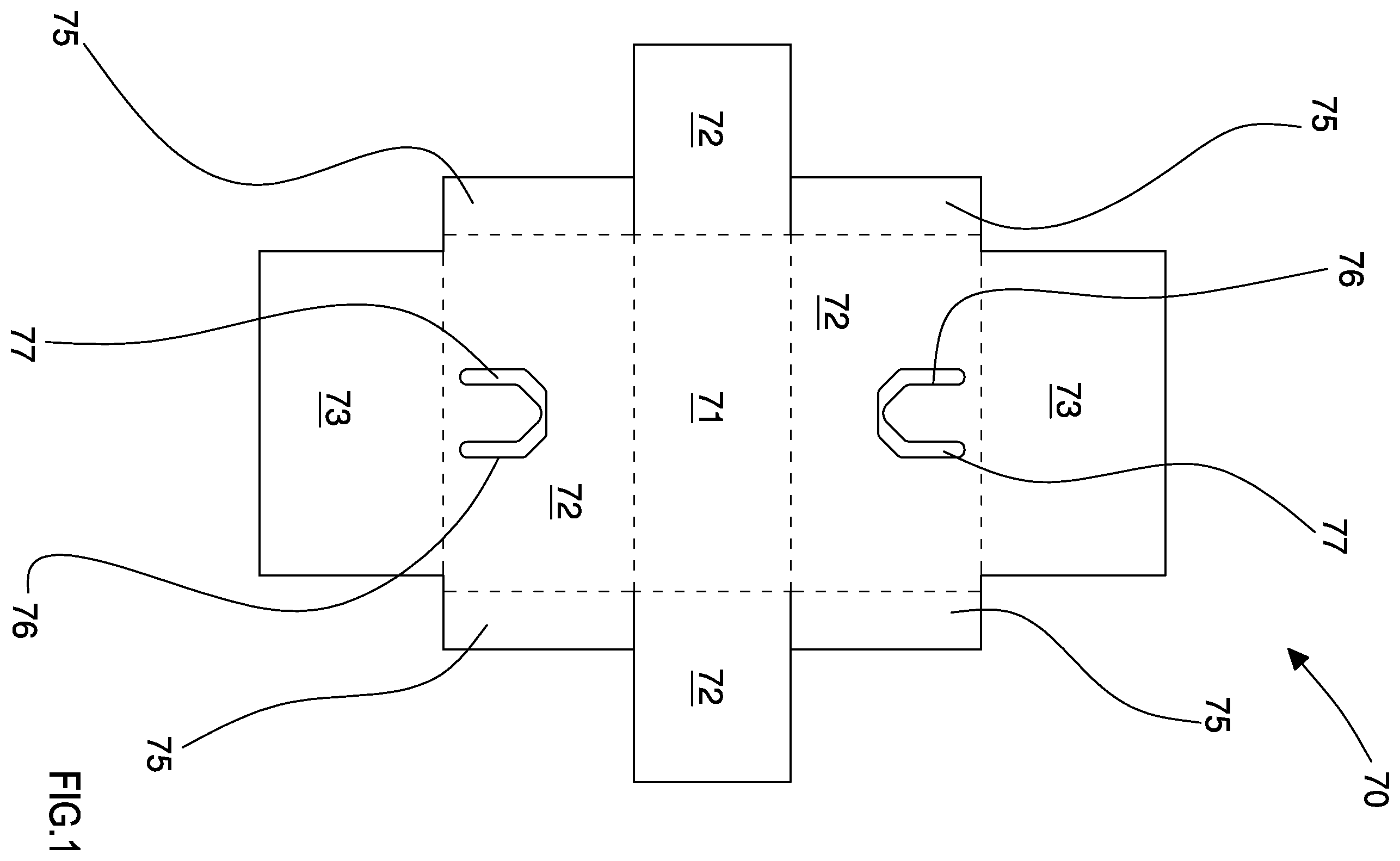 Patent US12448188 Figure 1 – Child-proof container