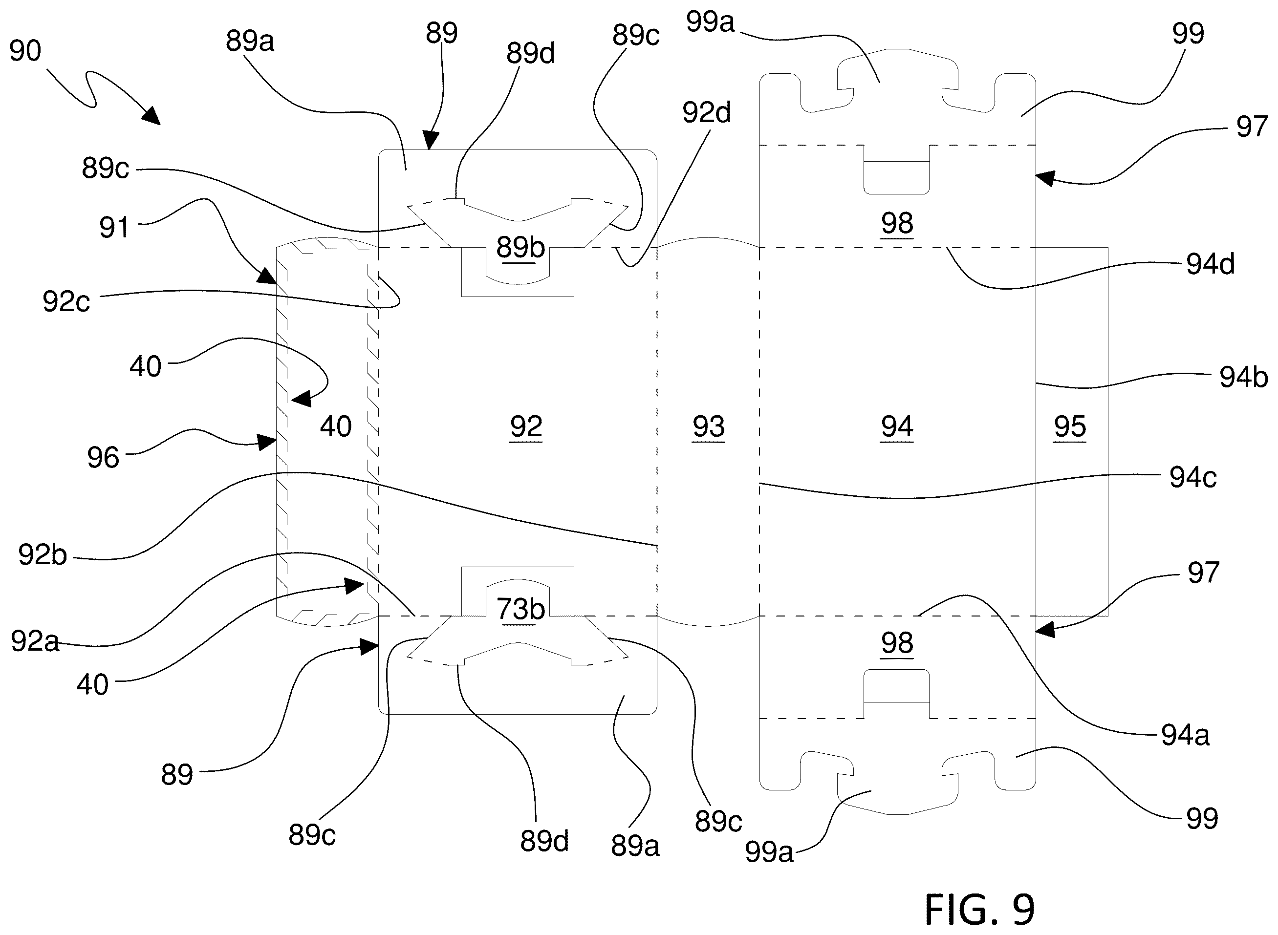 Patent US12448188 Figure 11 – Child-proof container