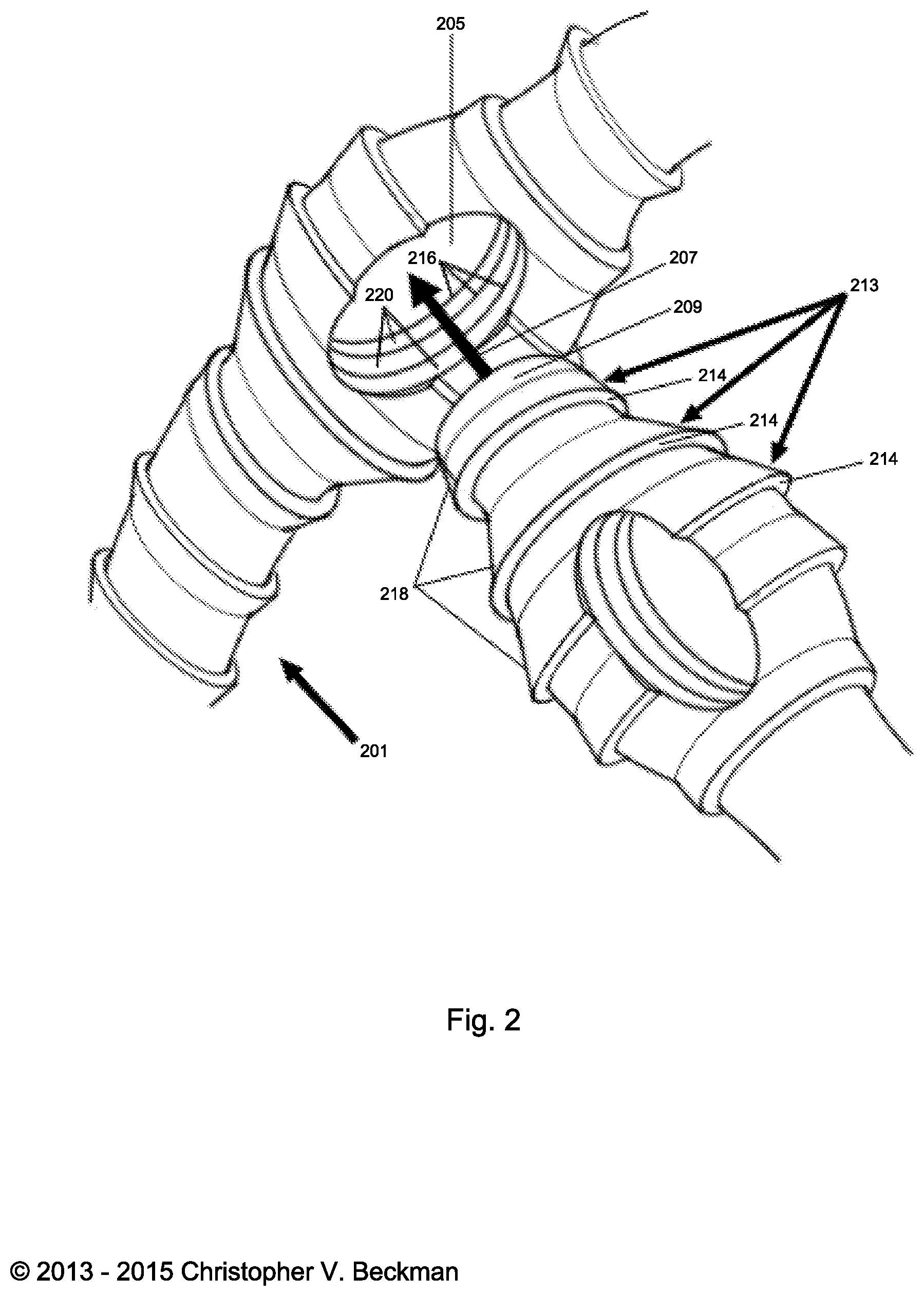 Patent US12448189 Figure 2 – Self-threading tie having a plurality of holes