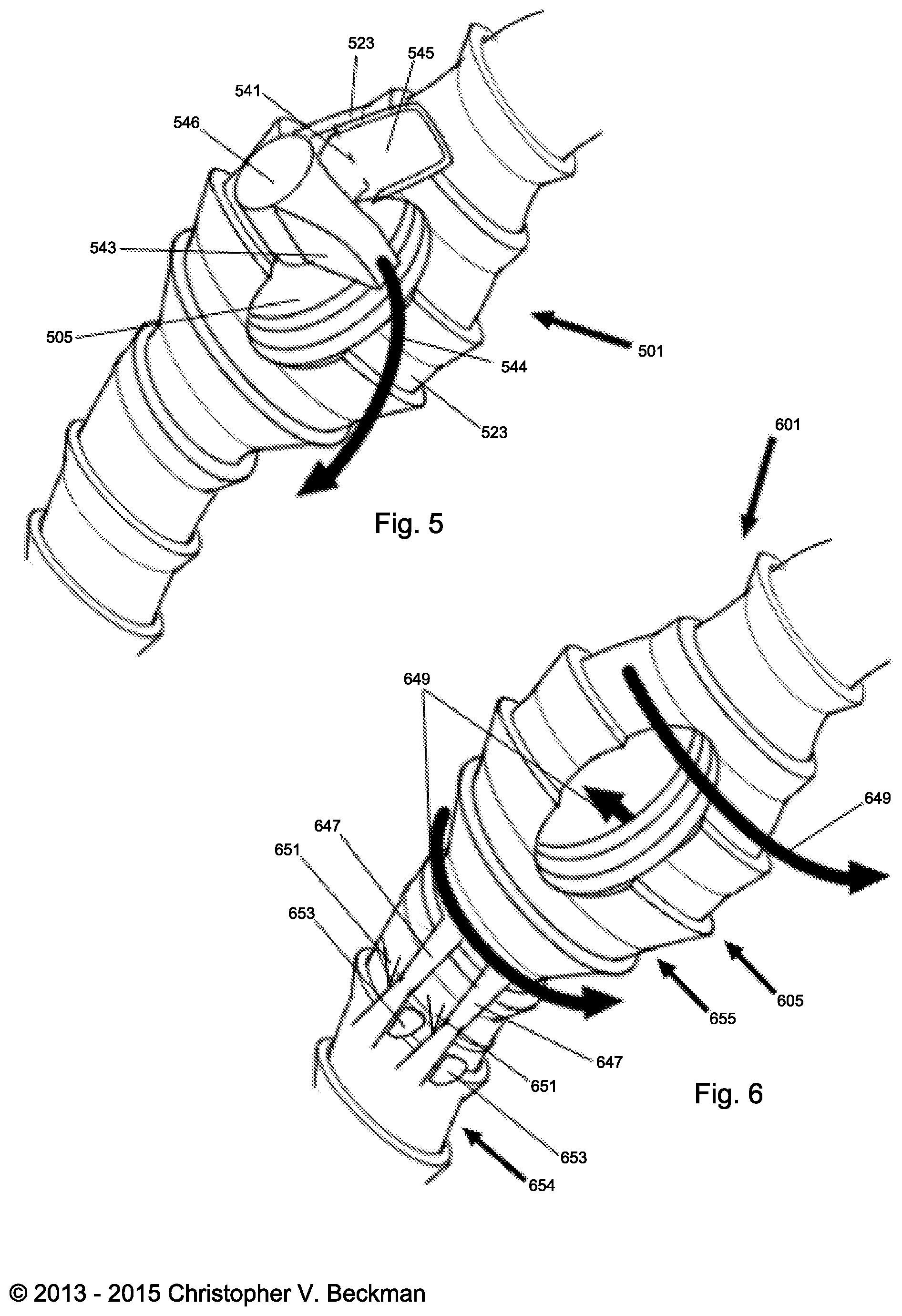 Patent US12448189 Figure 5 – Self-threading tie having a plurality of holes