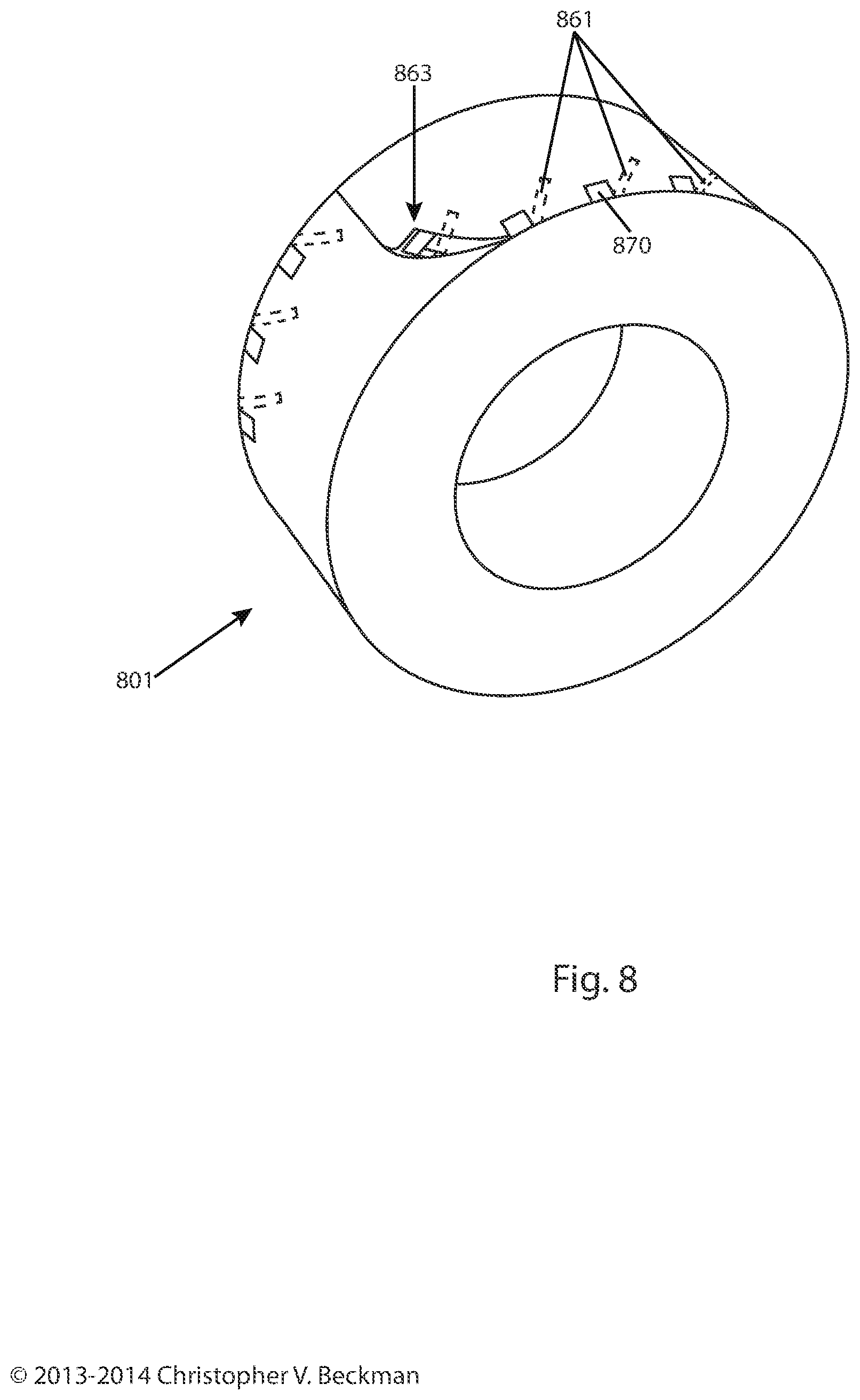Patent US12448189 Figure 7 – Self-threading tie having a plurality of holes