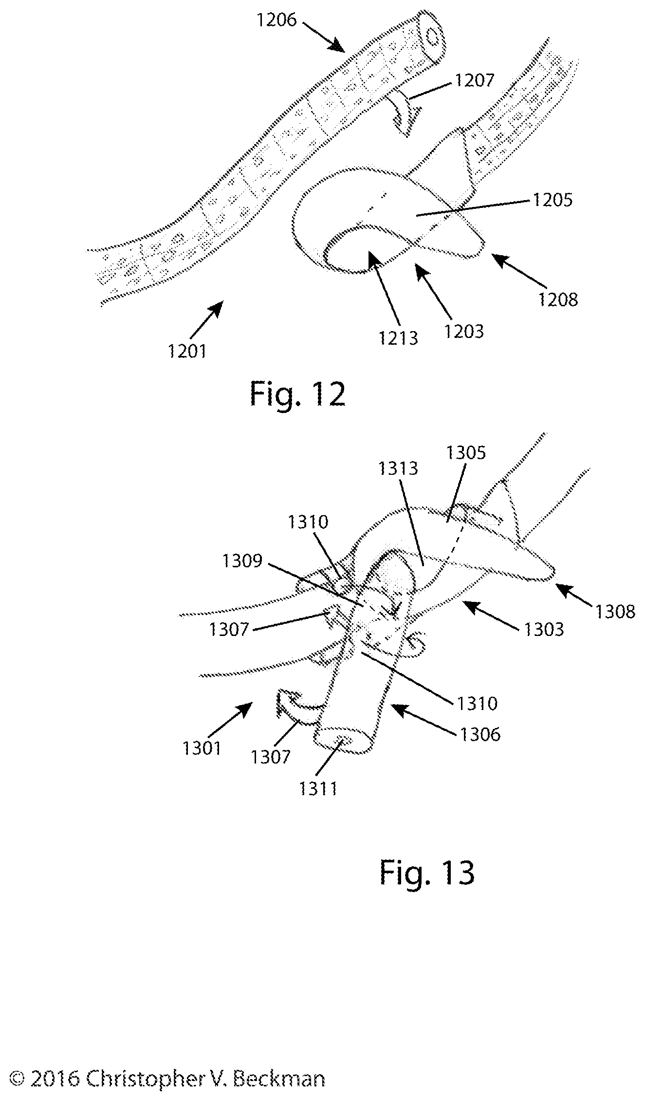 Patent US12448189 Figure 11 – Self-threading tie having a plurality of holes