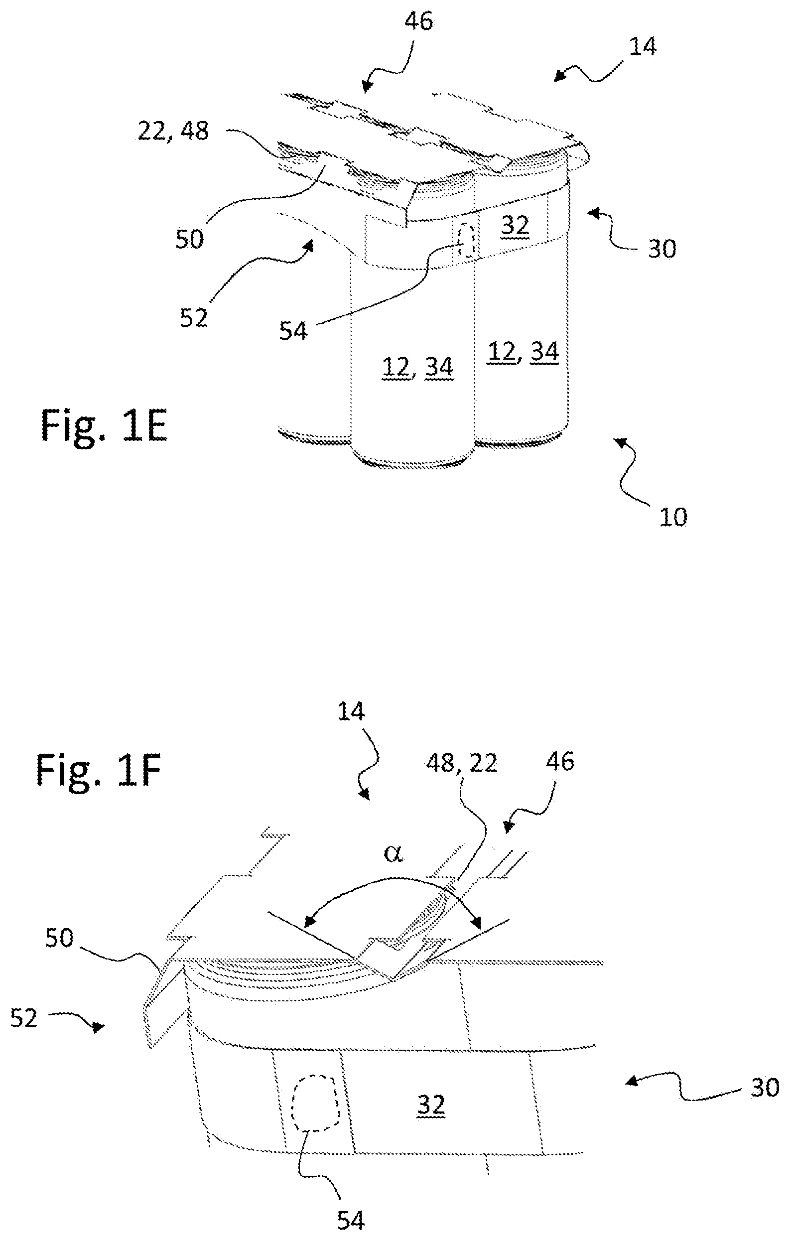 Patent US12448191 Figure 3 – Packaging device, packaging unit, and method for producing packaging units