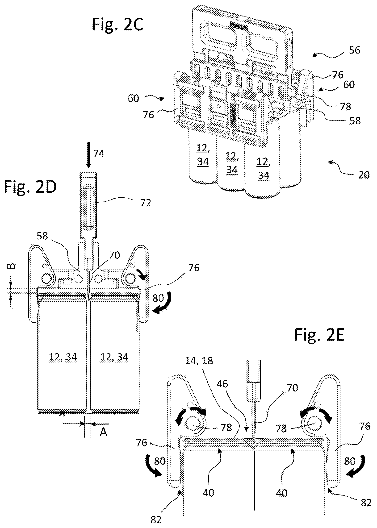 Patent US12448191 Figure 5 – Packaging device, packaging unit, and method for producing packaging units