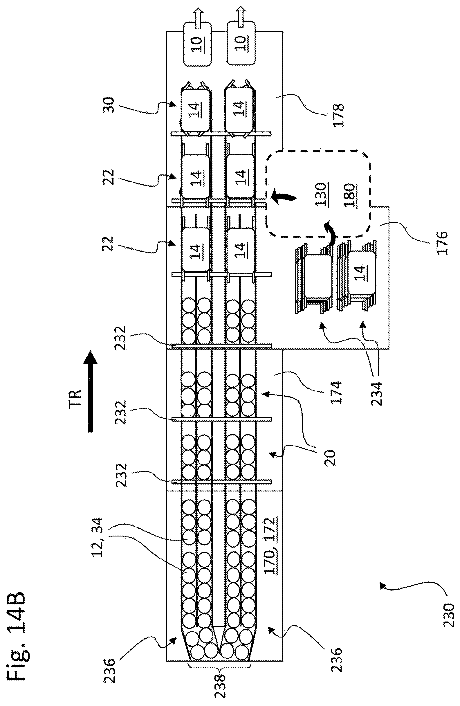 Patent US12448191 Figure 20 – Packaging device, packaging unit, and method for producing packaging units