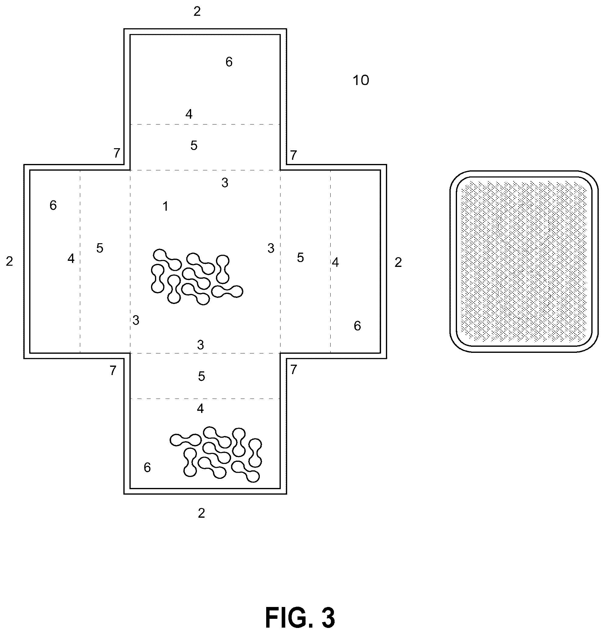Patent US12448192 Figure 3 – Packaging for pills