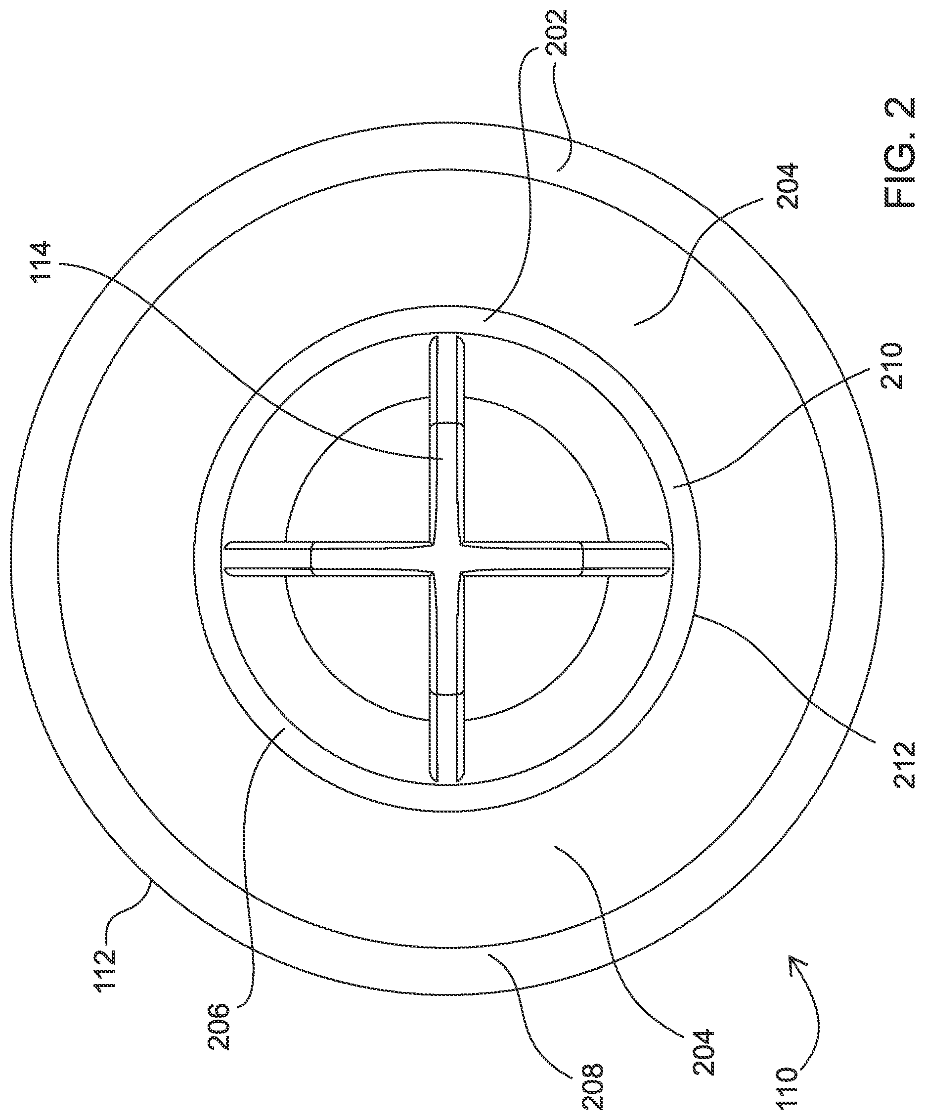 Patent US12448193 Figure 2 – Compressible gasket