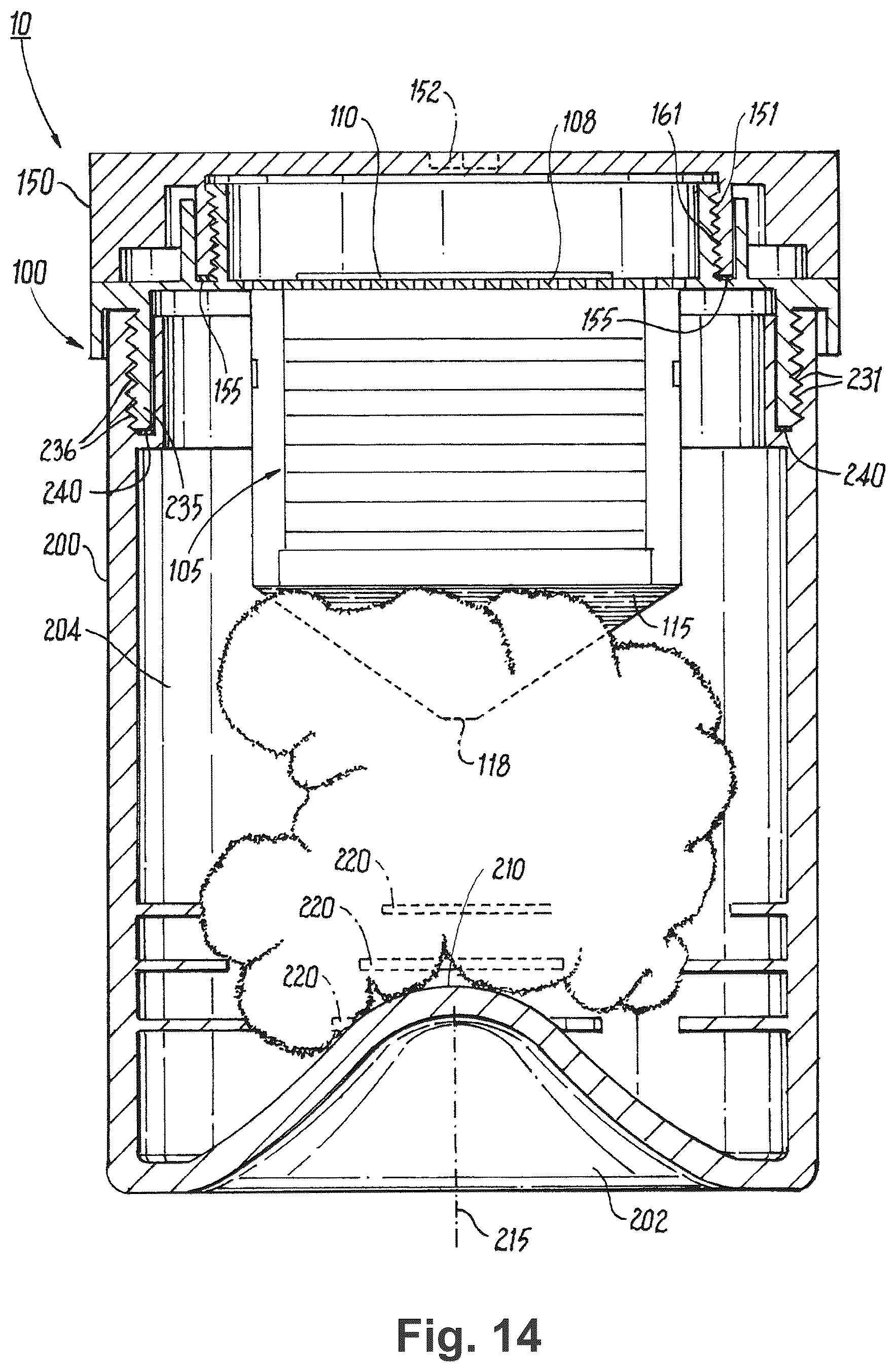 Patent US12448198 Figure 14 – Climate control jar