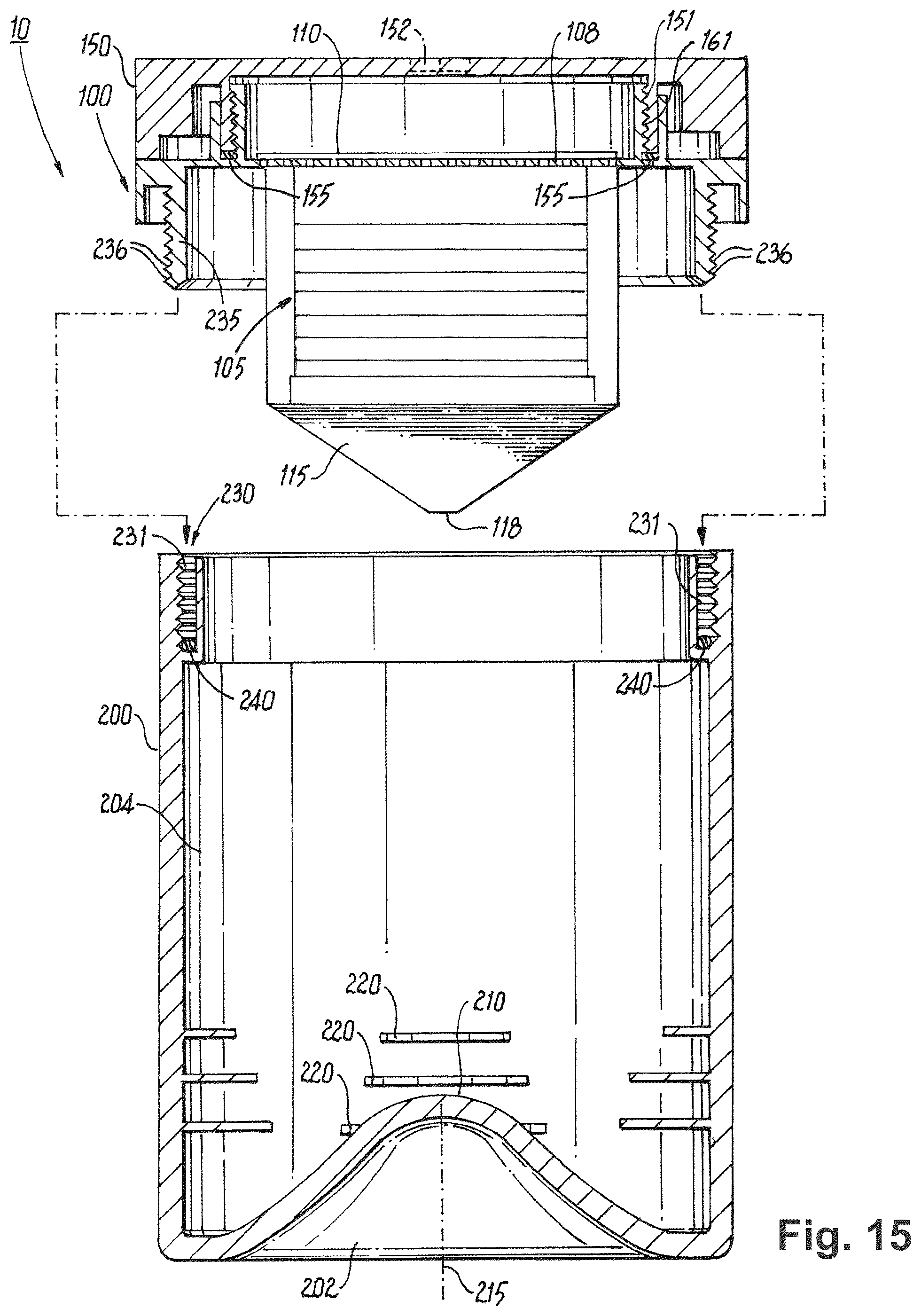 Patent US12448198 Figure 15 – Climate control jar