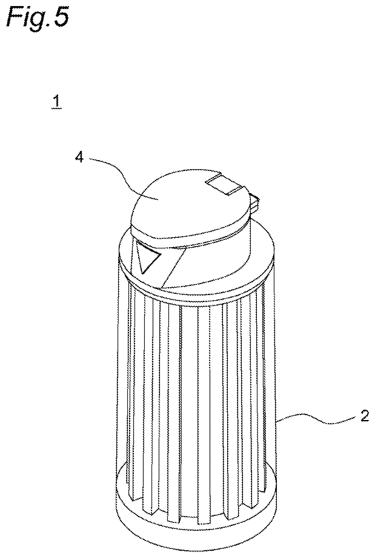 Patent US12448199 Figure 5 – Measuring container