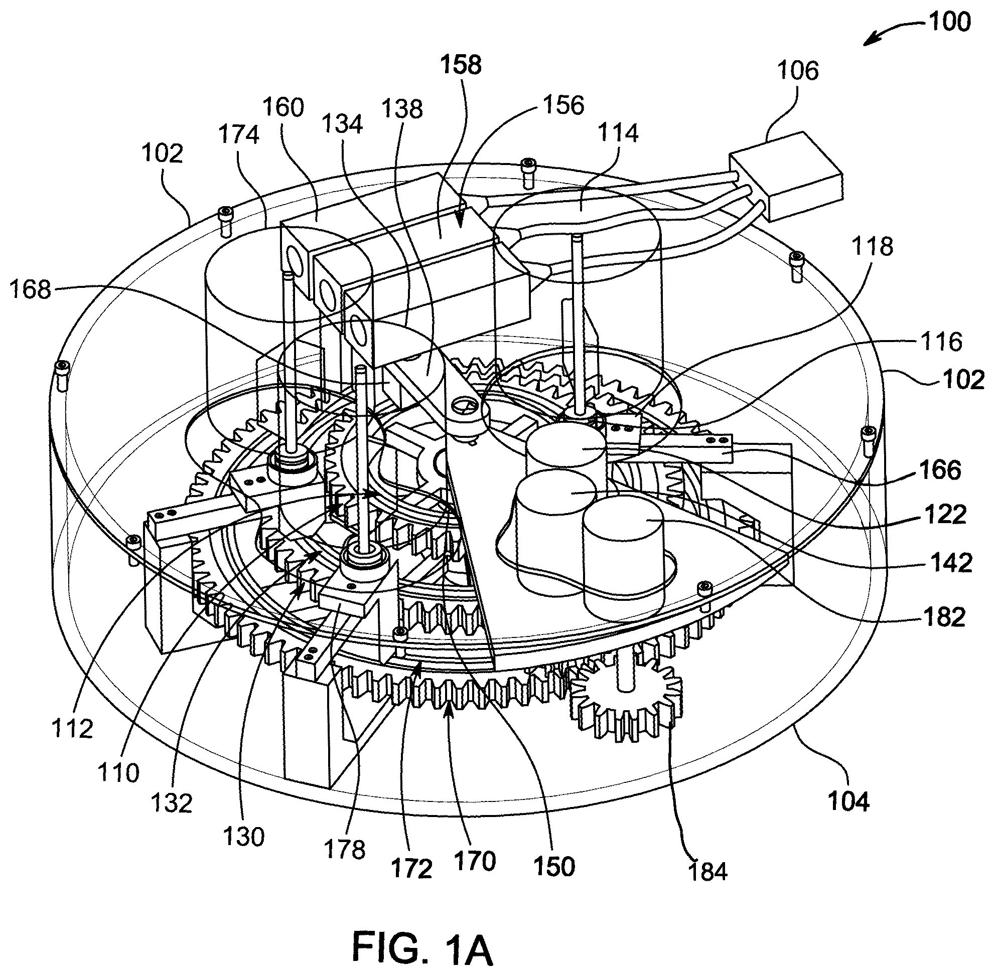 Patent US12448201 — Enclosed multi-disk powder feed system — Figure 1