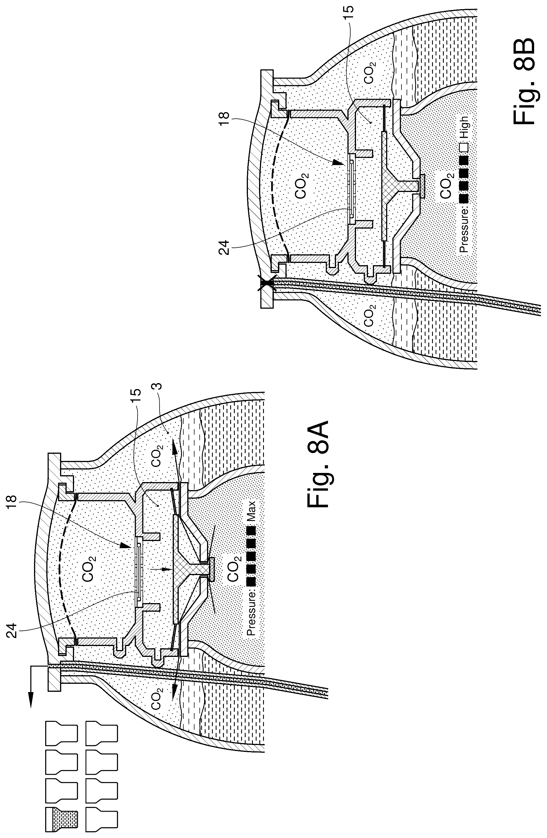 Patent US12448203 Figure 11 – Pressure regulating system for a beverage container and beverage container provided therewith