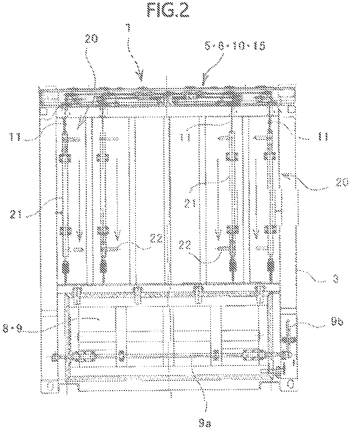 Patent US12448204 Figure 2 – Bulk container