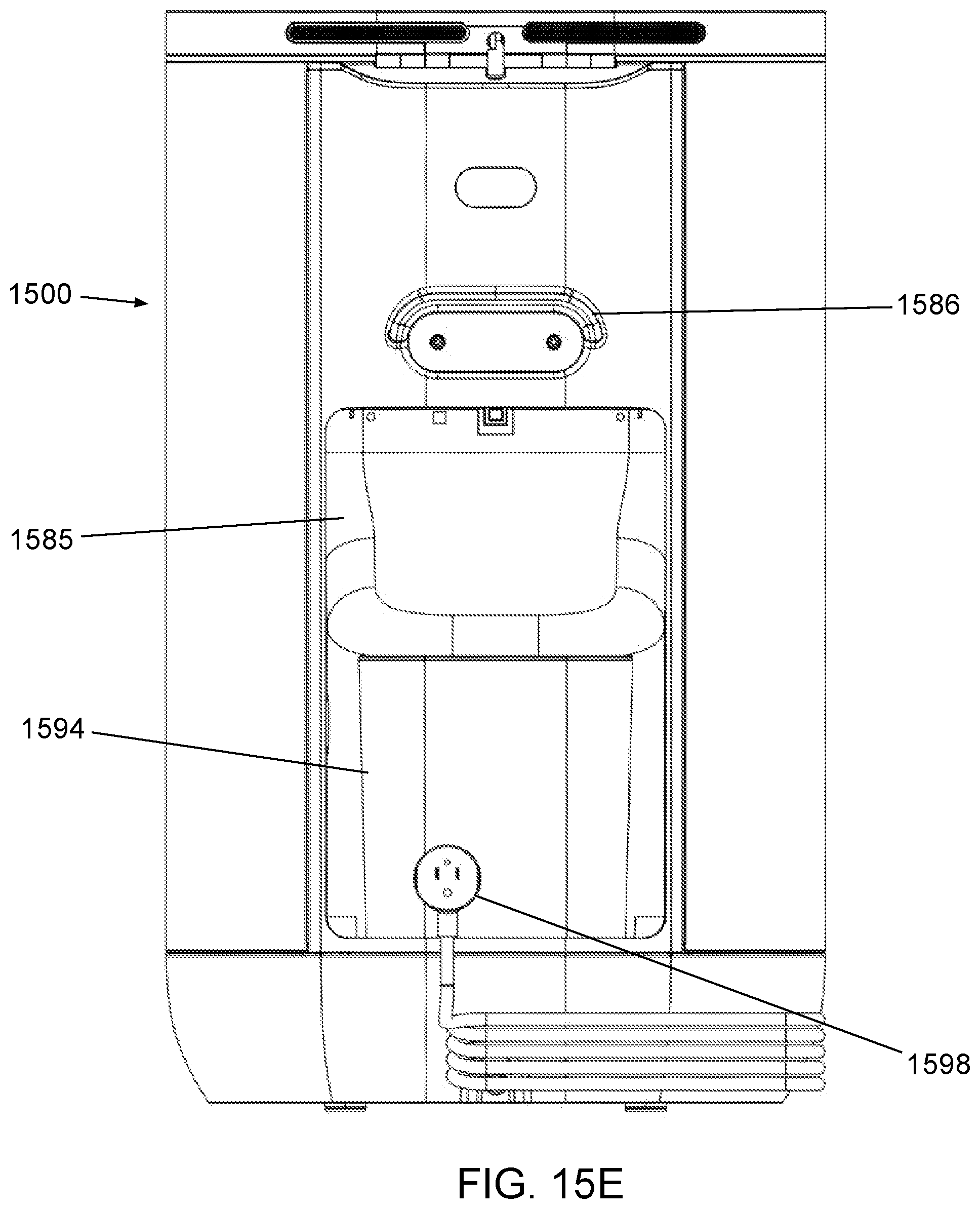 Patent US12448208 Figure 19 – Apparatus for processing organic matter having lid and air treatment system promoting pleasant user experience