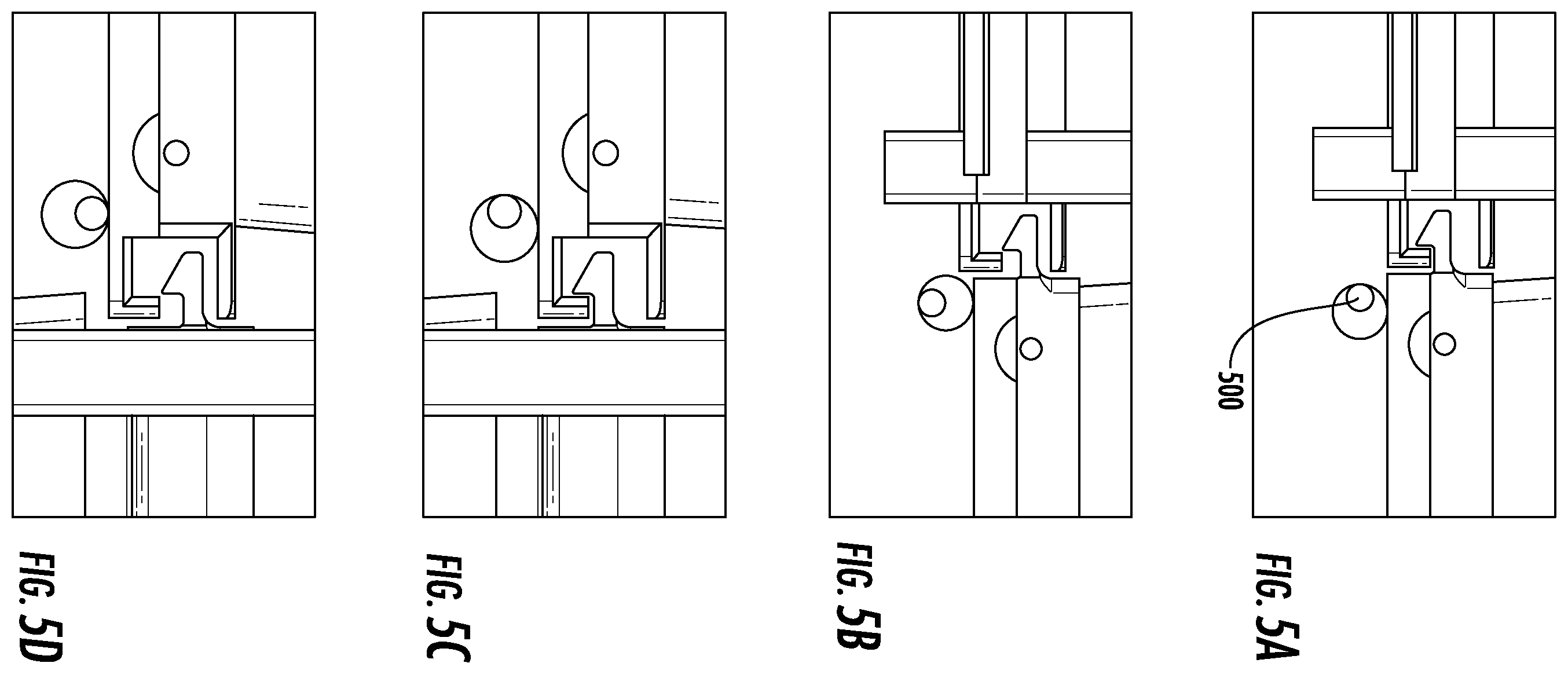Patent US12448209 Figure 5 – High-density automated storage and retrieval system