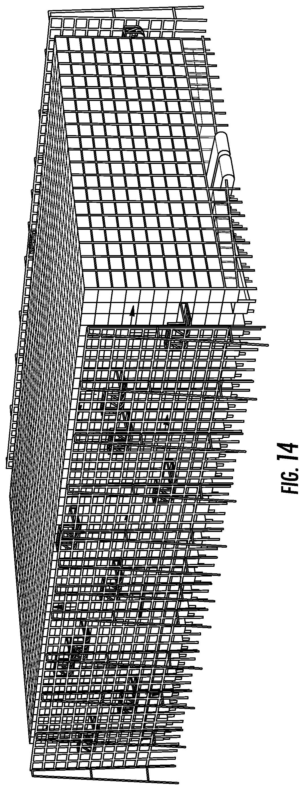 Patent US12448209 Figure 14 – High-density automated storage and retrieval system