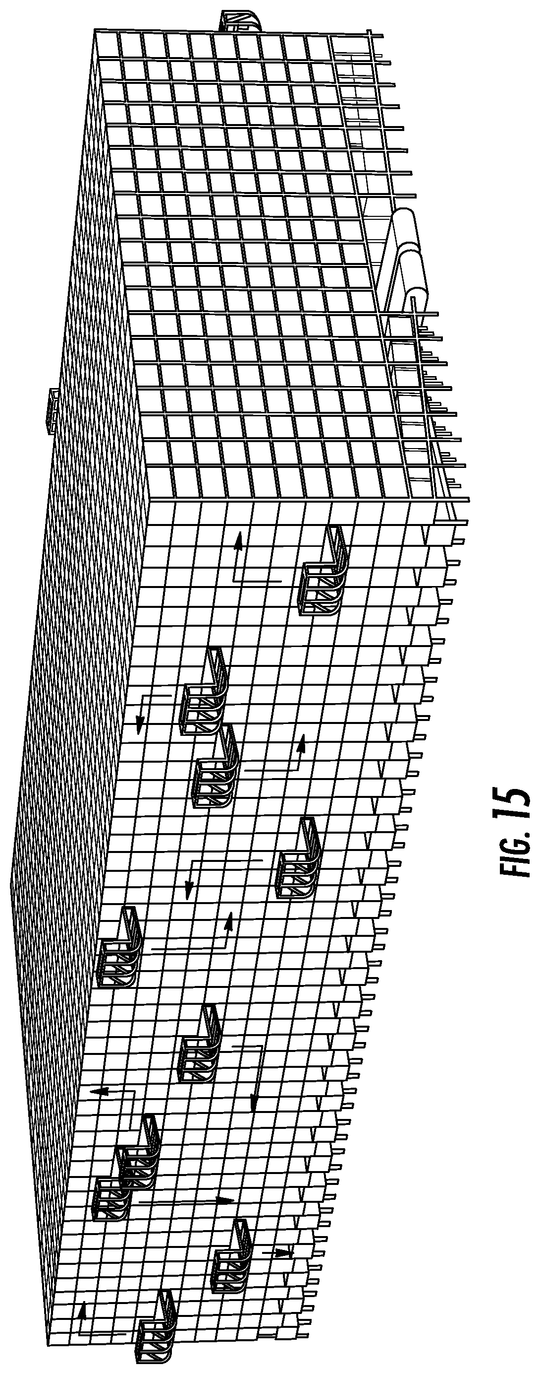Patent US12448209 Figure 15 – High-density automated storage and retrieval system