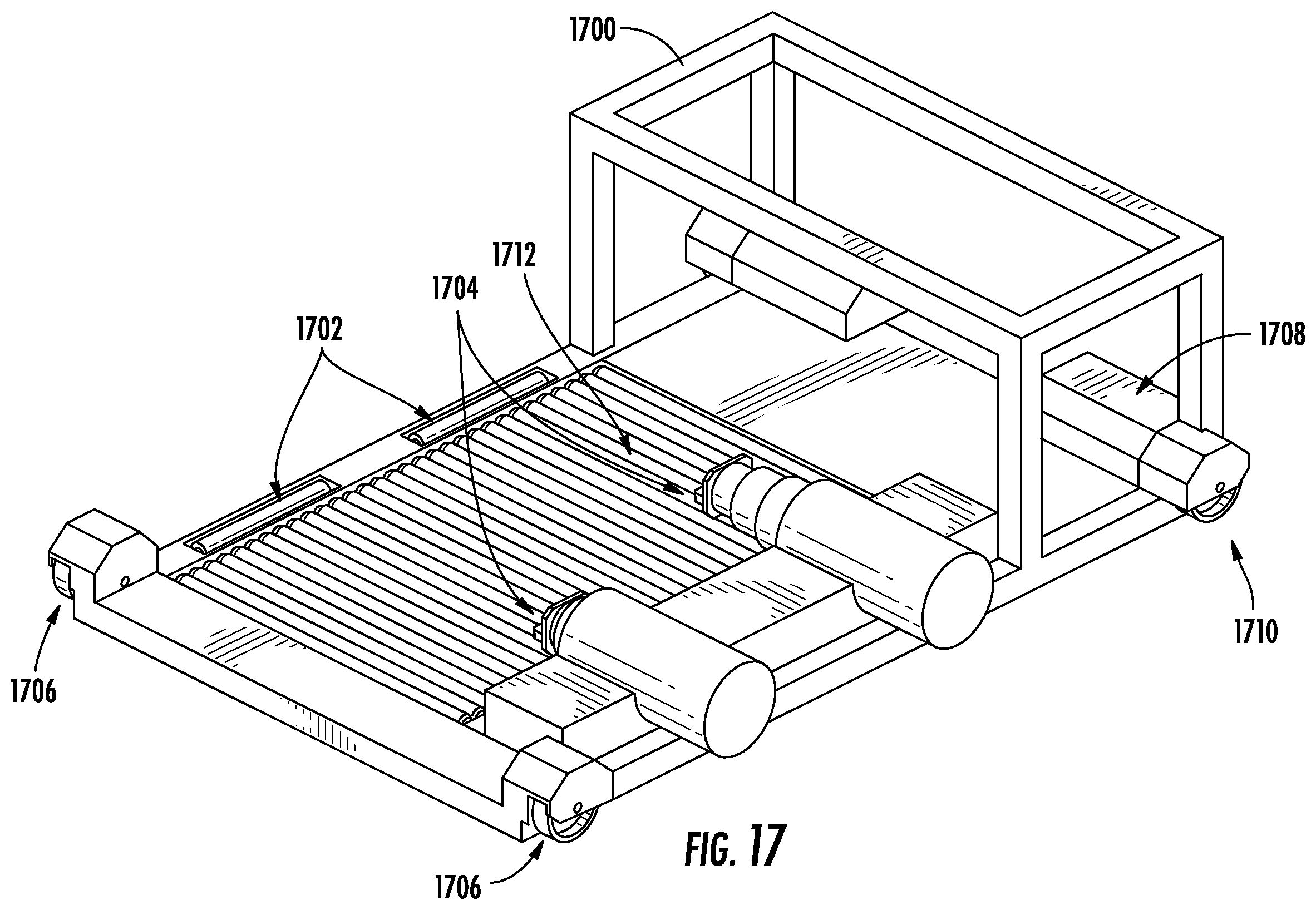 Patent US12448209 Figure 17 – High-density automated storage and retrieval system