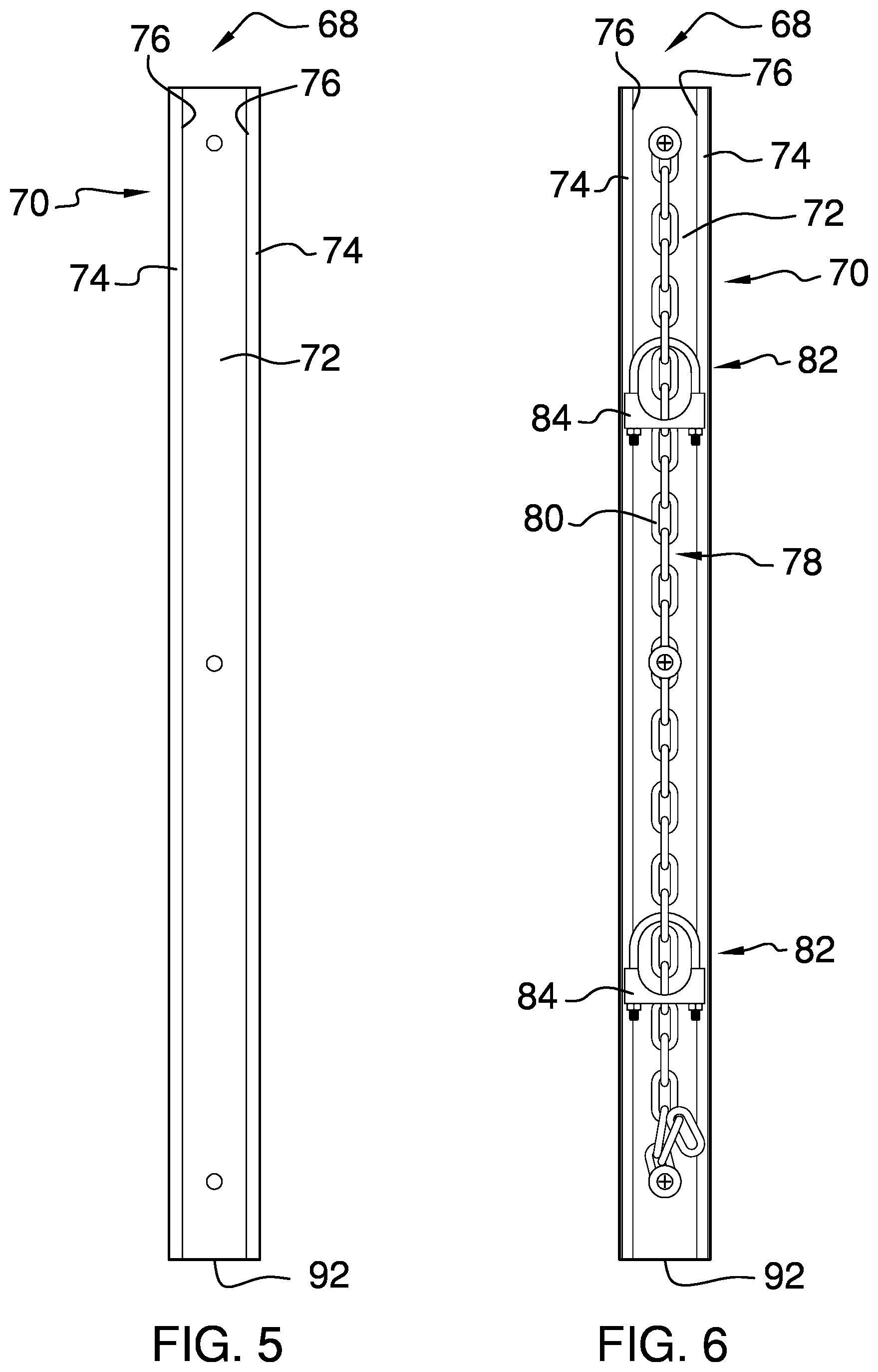 Patent US12448213 Figure 5 – Debris chute assembly