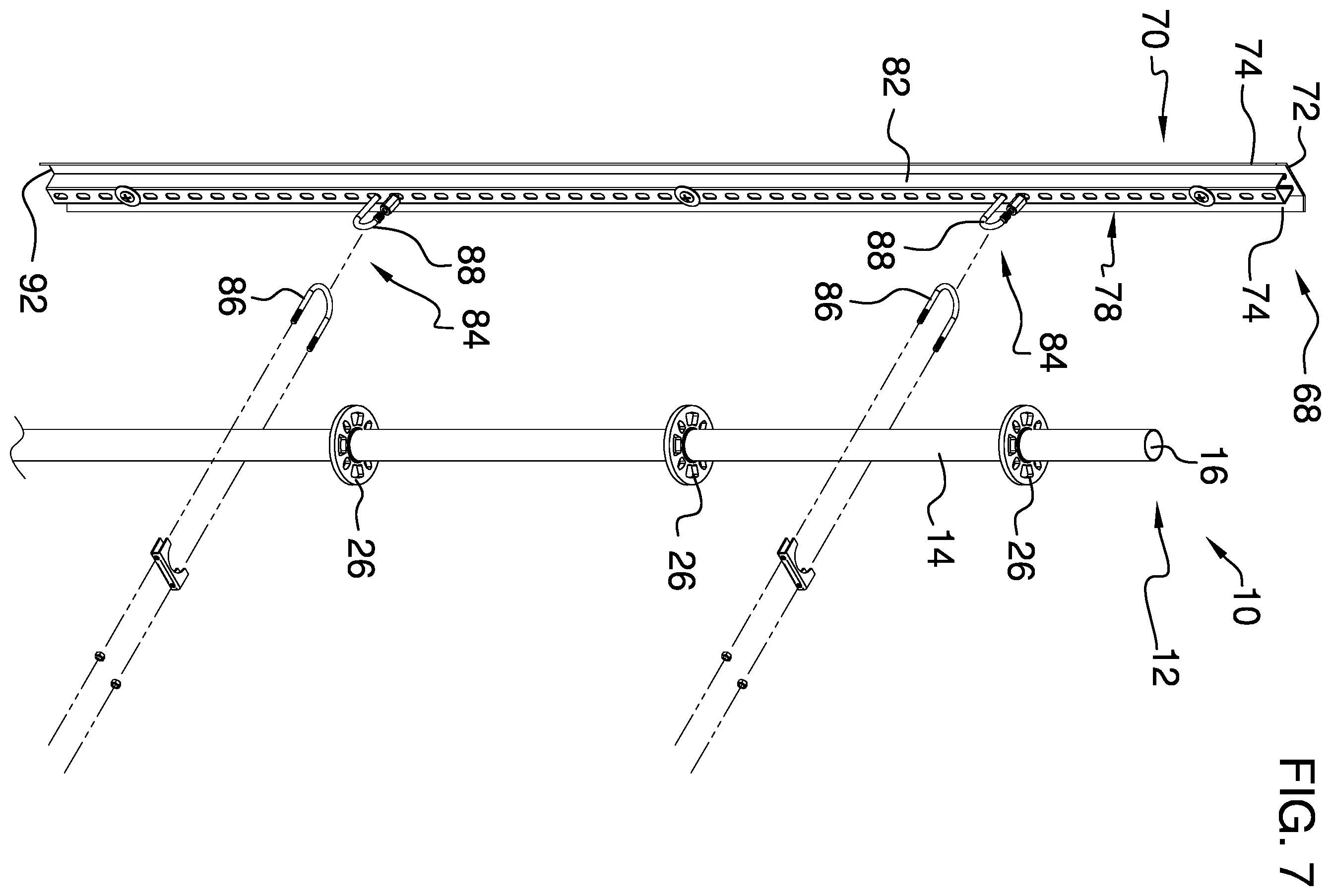 Patent US12448213 Figure 6 – Debris chute assembly