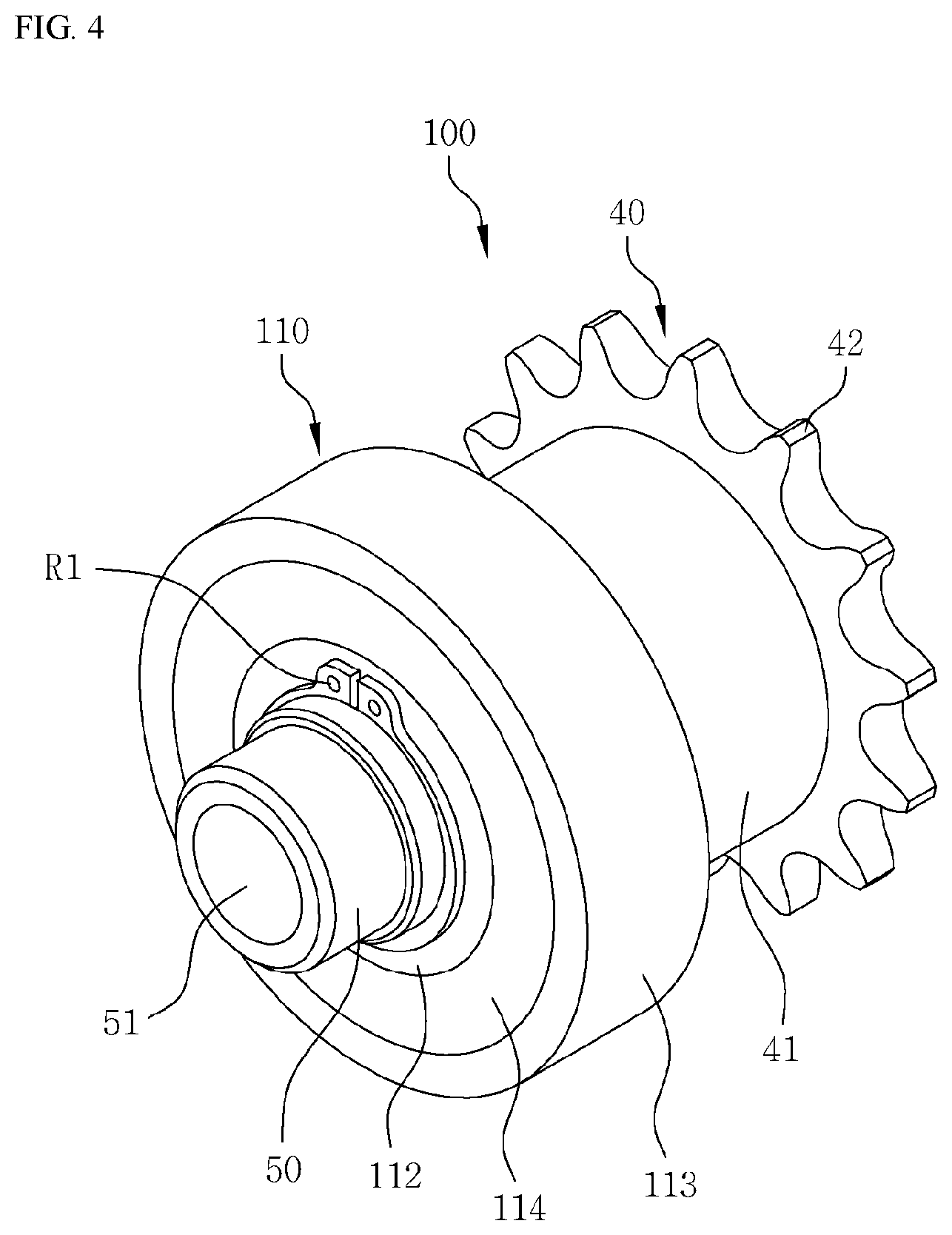 Patent US12448218 Figure 3 – Friction roller for conveyor