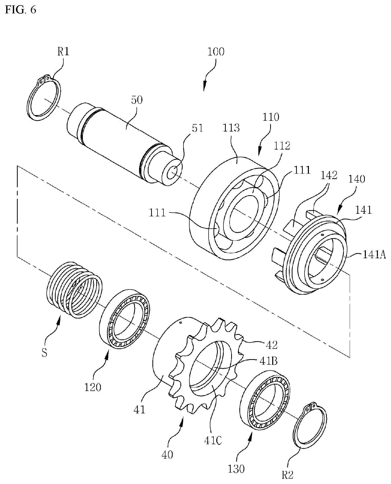 Patent US12448218 Figure 5 – Friction roller for conveyor