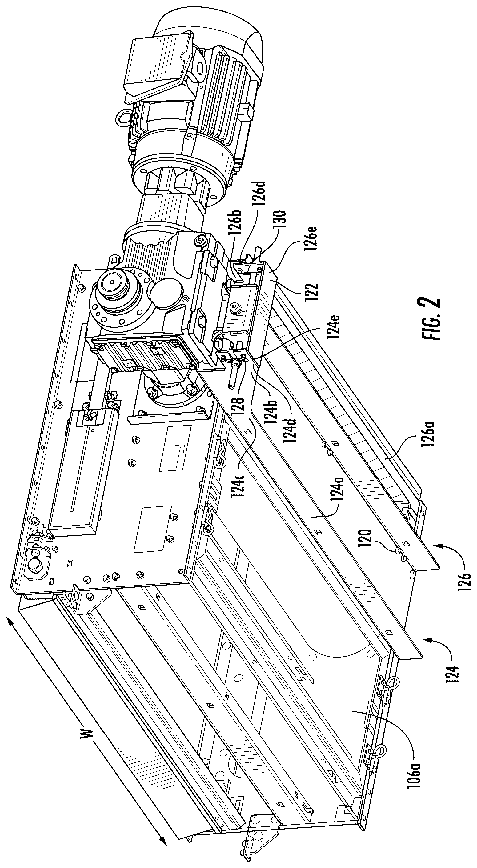 Patent US12448219 Figure 2 – Adjustable bracket assembly