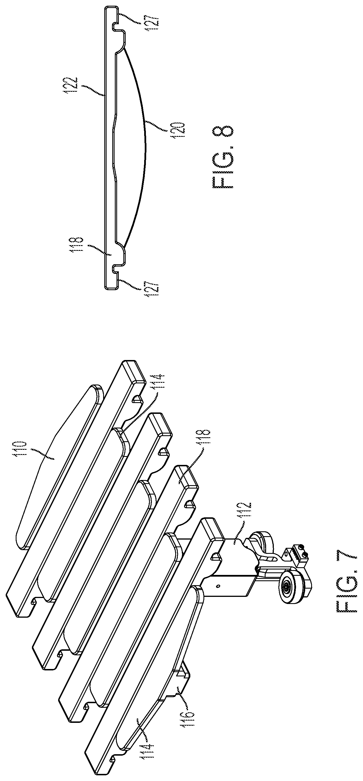 Patent US12448224 Figure 7 – Conveyor transfer system