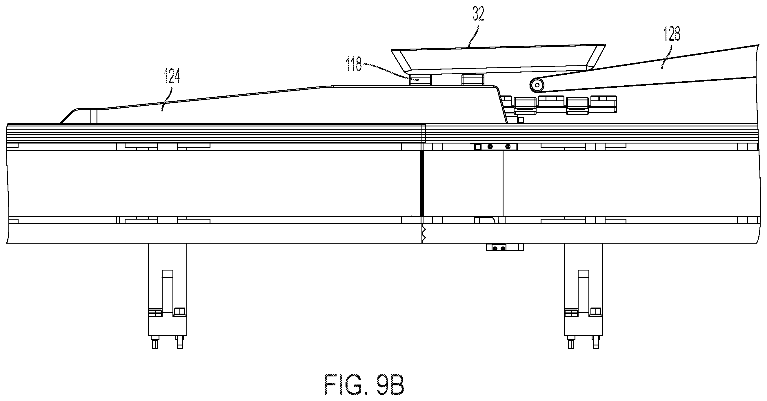 Patent US12448224 Figure 9 – Conveyor transfer system