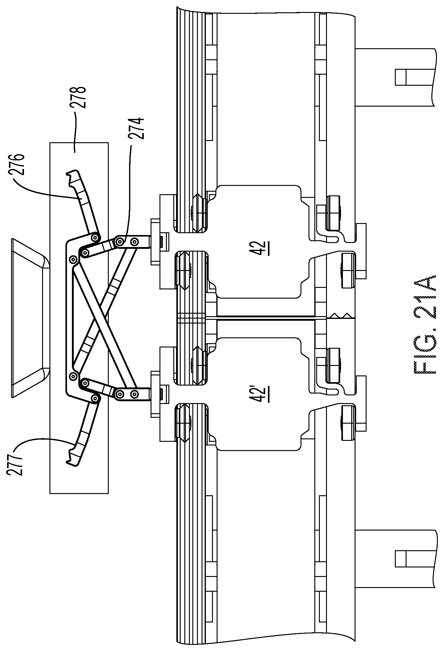 Patent US12448224 Figure 19 – Conveyor transfer system