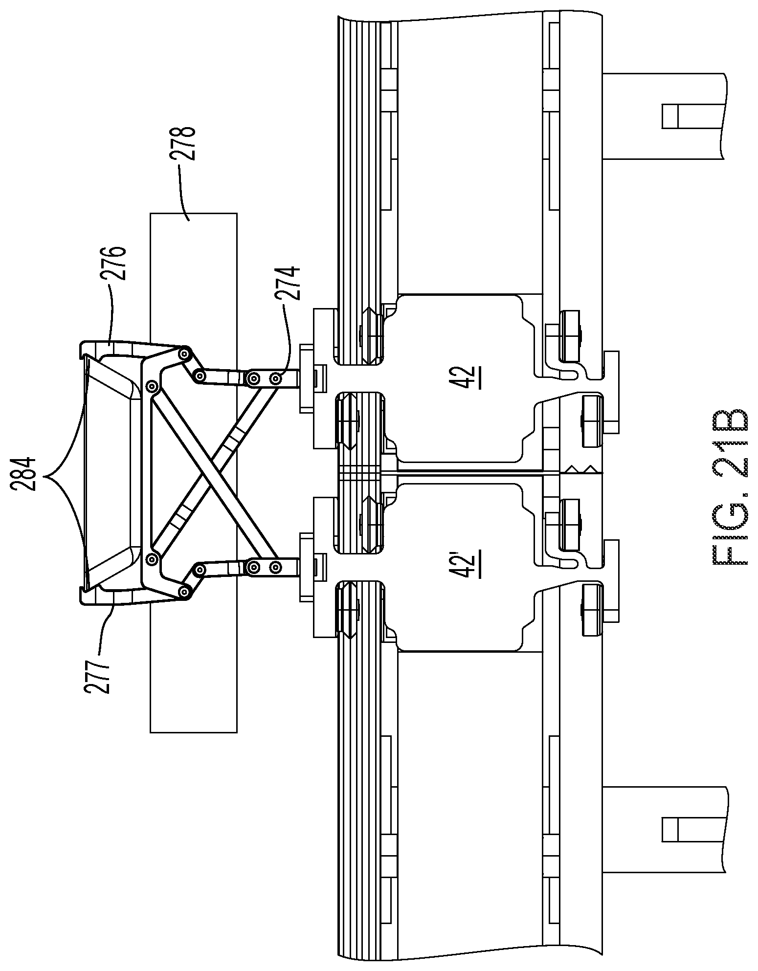 Patent US12448224 Figure 20 – Conveyor transfer system
