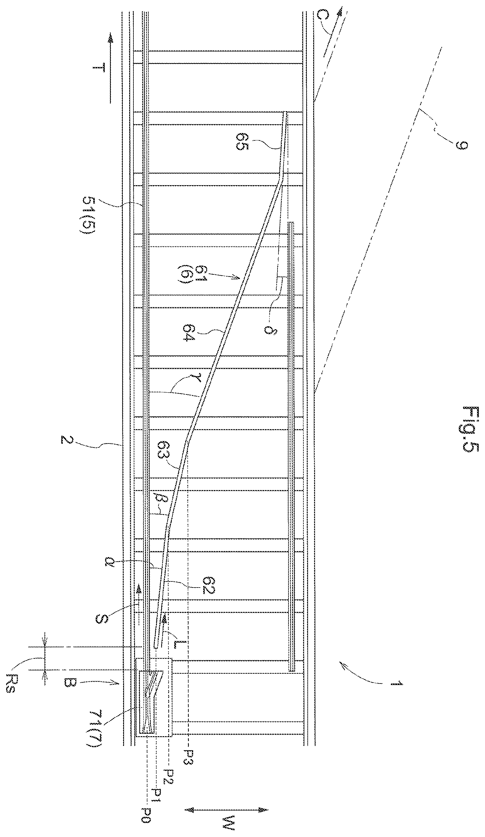 Patent US12448225 Figure 5 – Article sorting method and article sorting facility