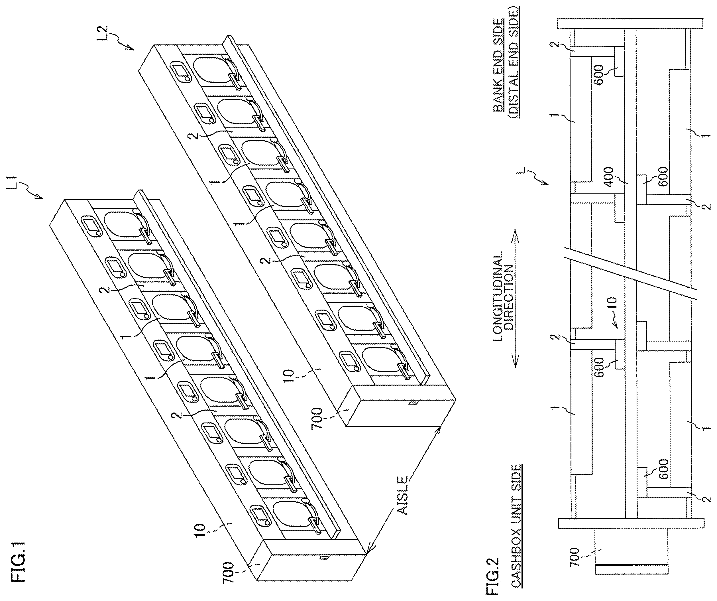 Patent US12448228 Figure 1 – Transport device