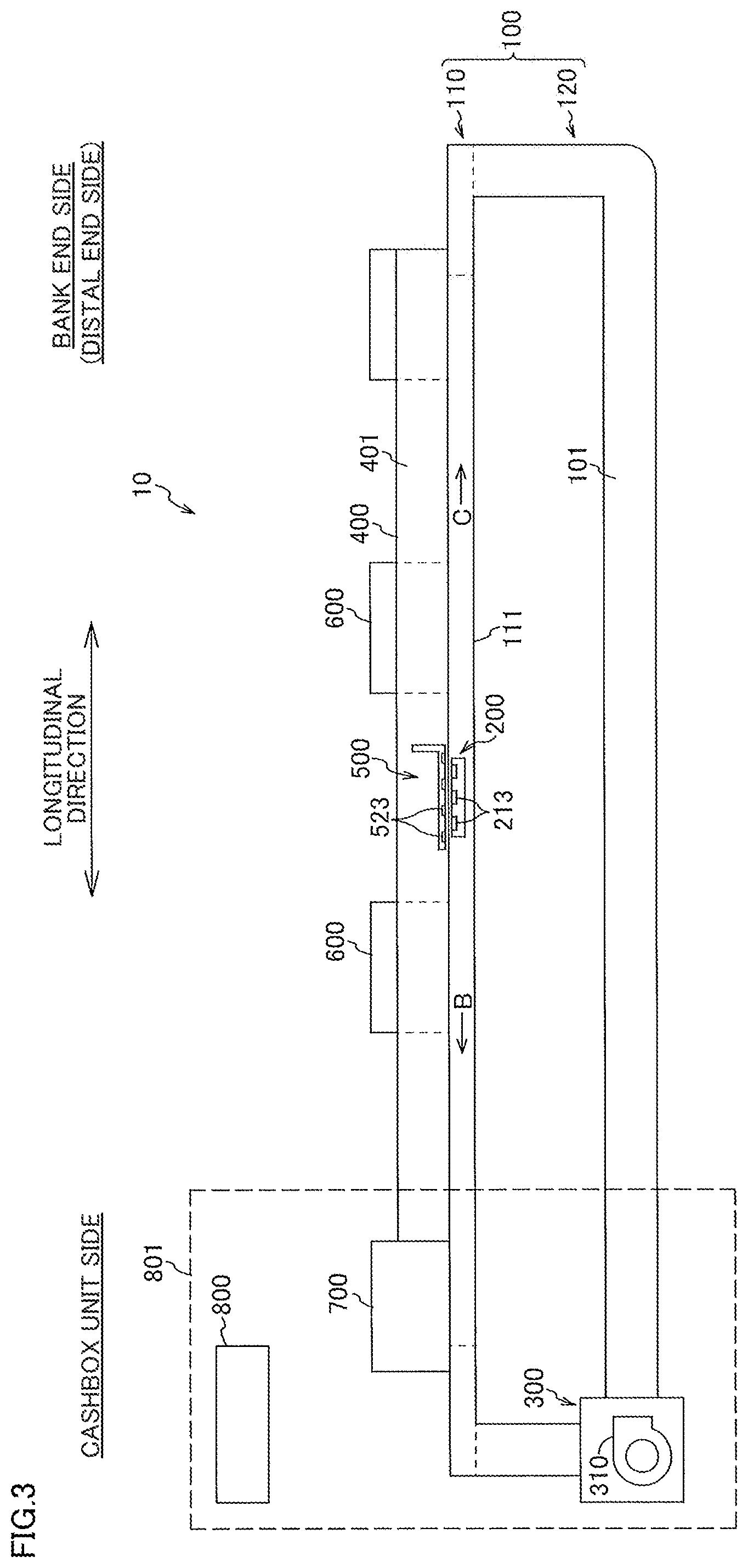 Patent US12448228 Figure 2 – Transport device