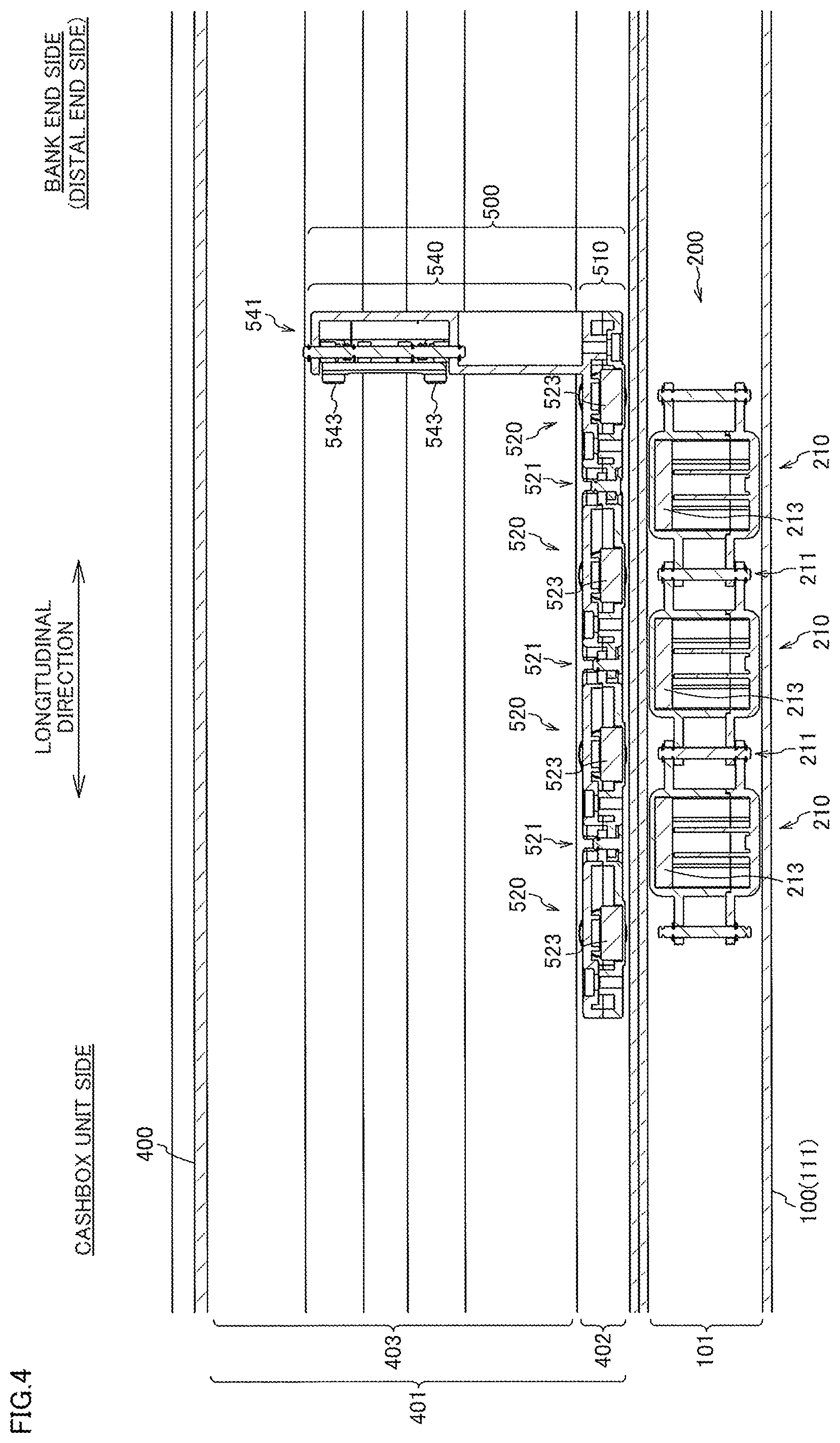 Patent US12448228 Figure 3 – Transport device