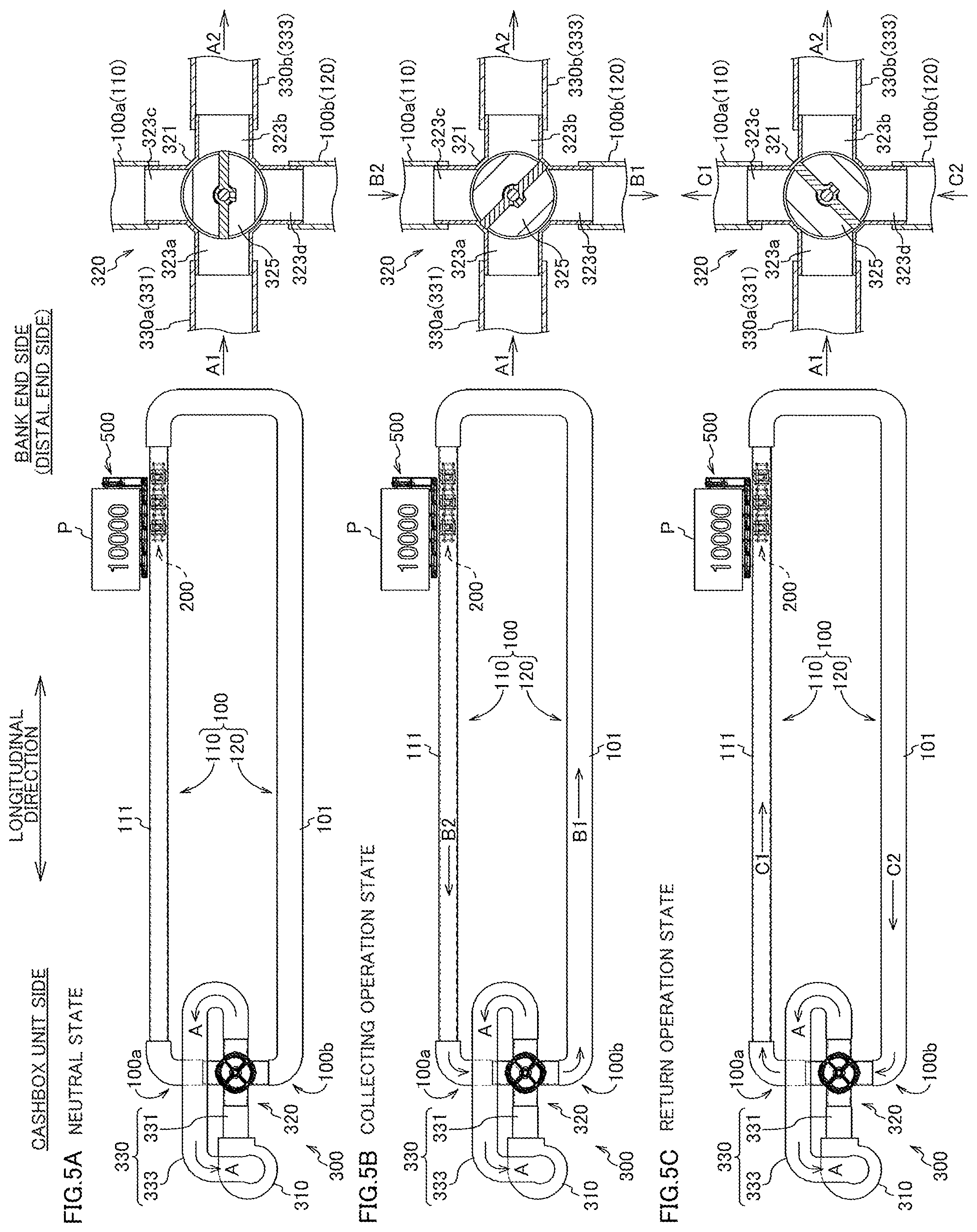 Patent US12448228 Figure 4 – Transport device
