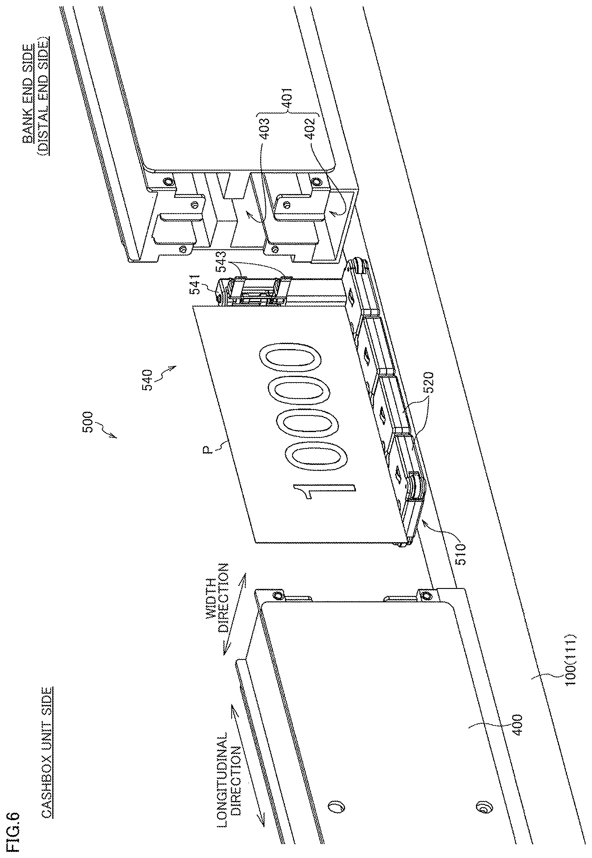 Patent US12448228 Figure 5 – Transport device