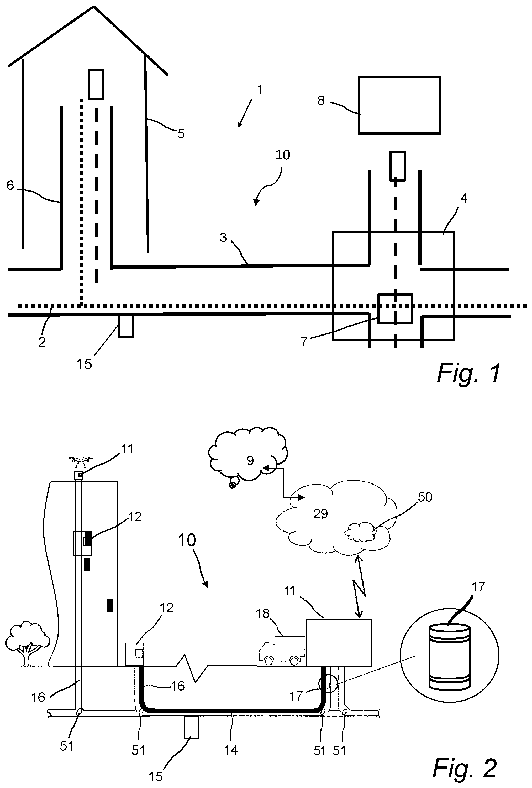 Patent US12448231 Figure 1 – Tube-carrier based logistics system and method for performing logistics services with such system