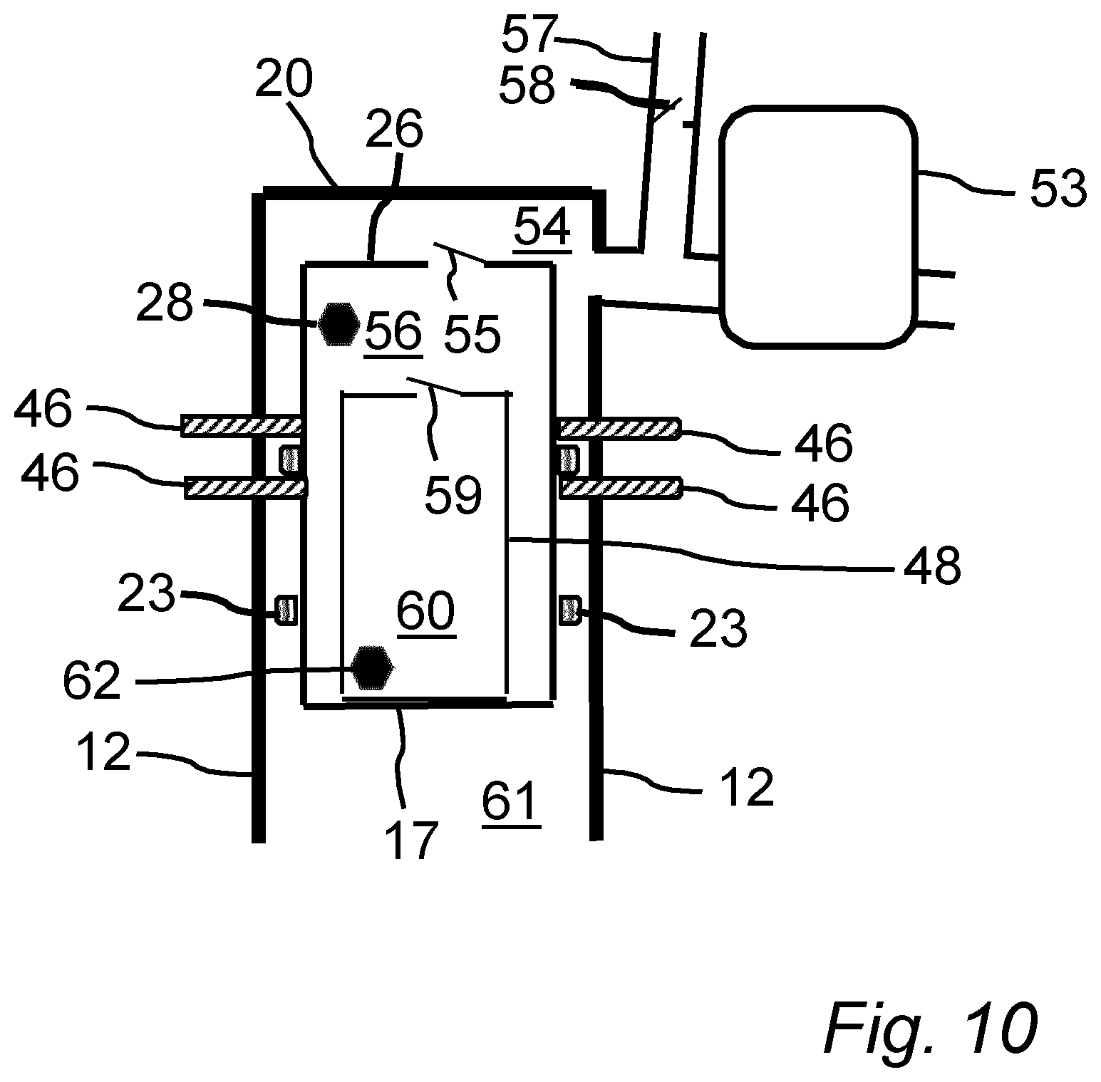 Patent US12448231 Figure 11 – Tube-carrier based logistics system and method for performing logistics services with such system