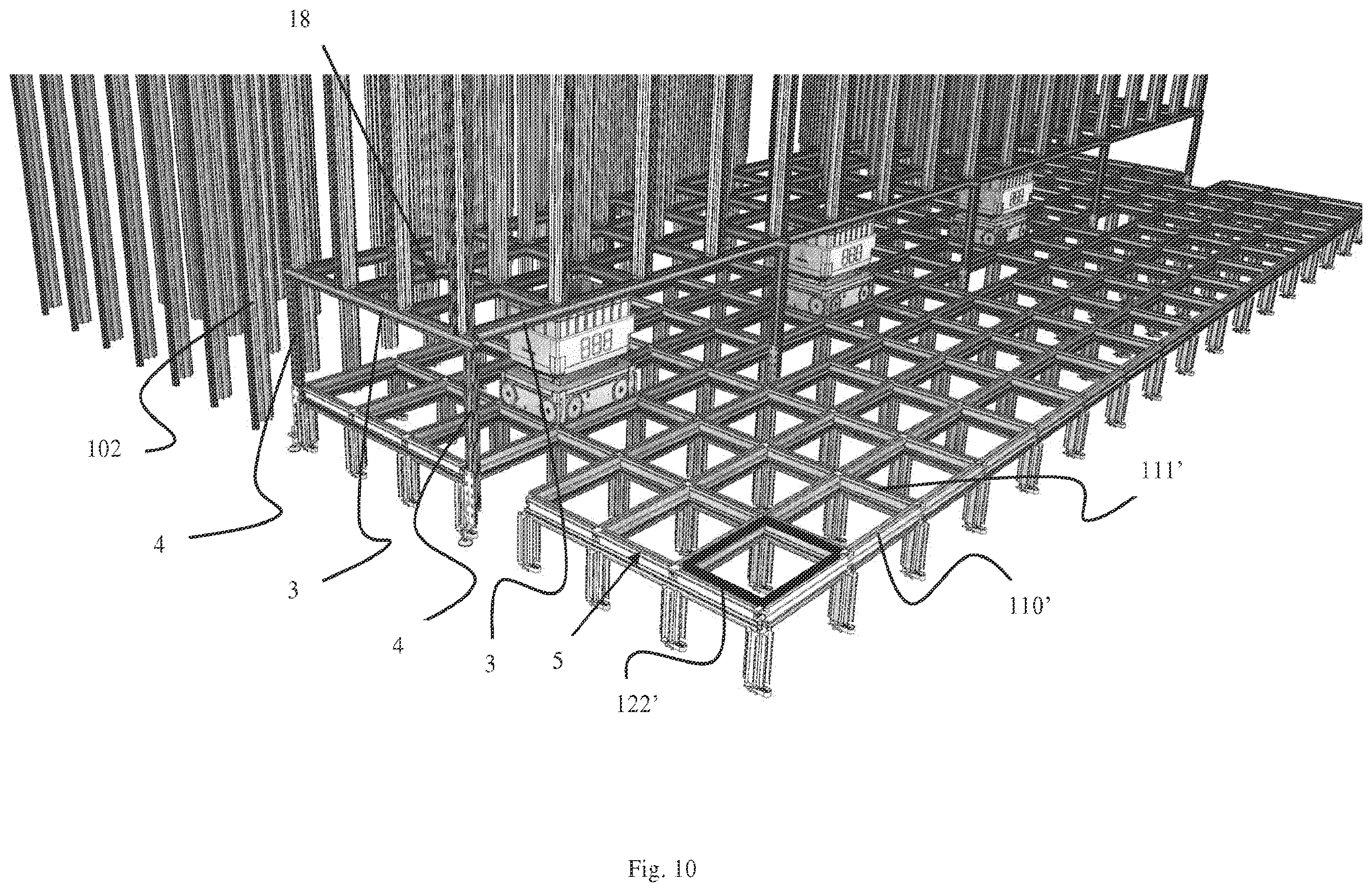 Patent US12448235 Figure 10 – Storage system