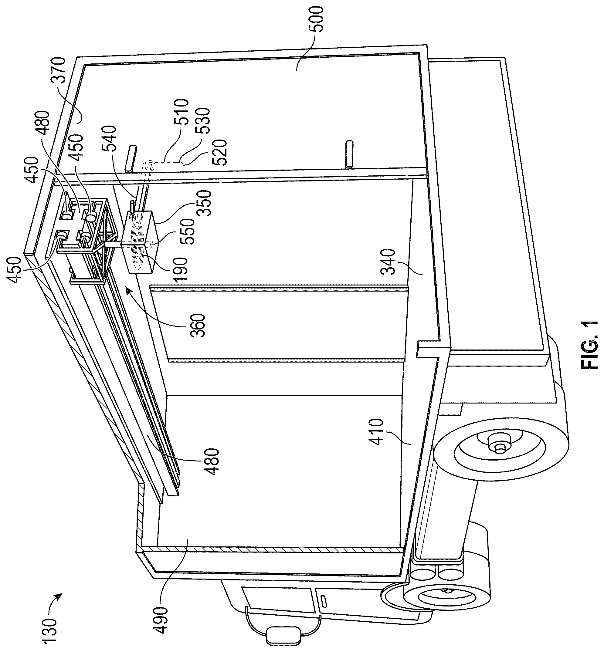Patent US12448236 Figure 1 – Apparatus and devices for moving, transporting, and storing porch bots